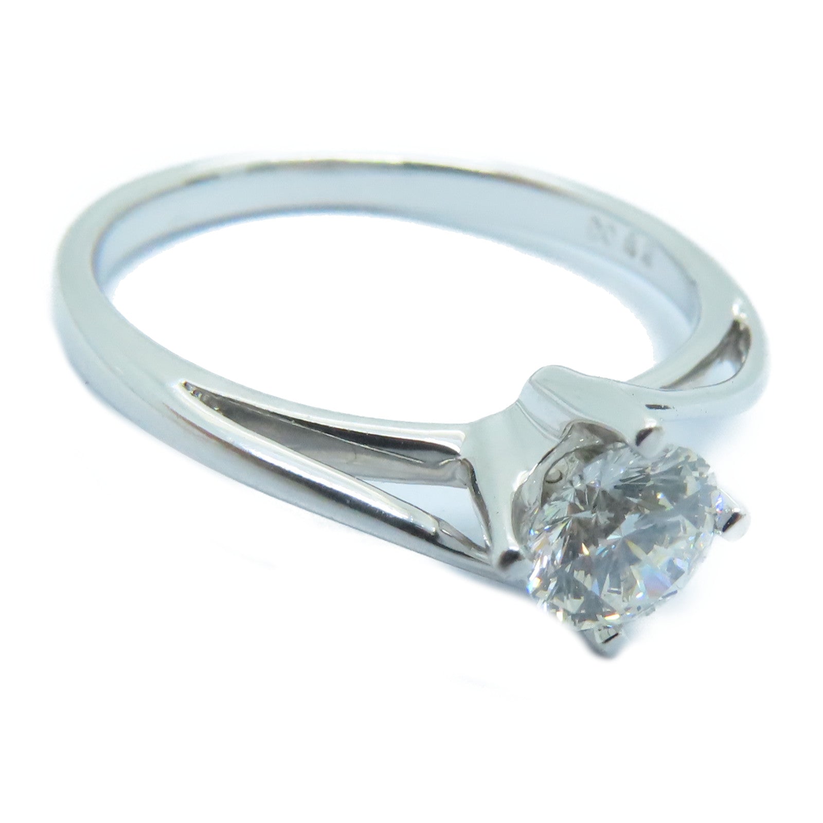 JEWELRY [Sharp Discount] 18K White Gold Diamond Ring US#5.25