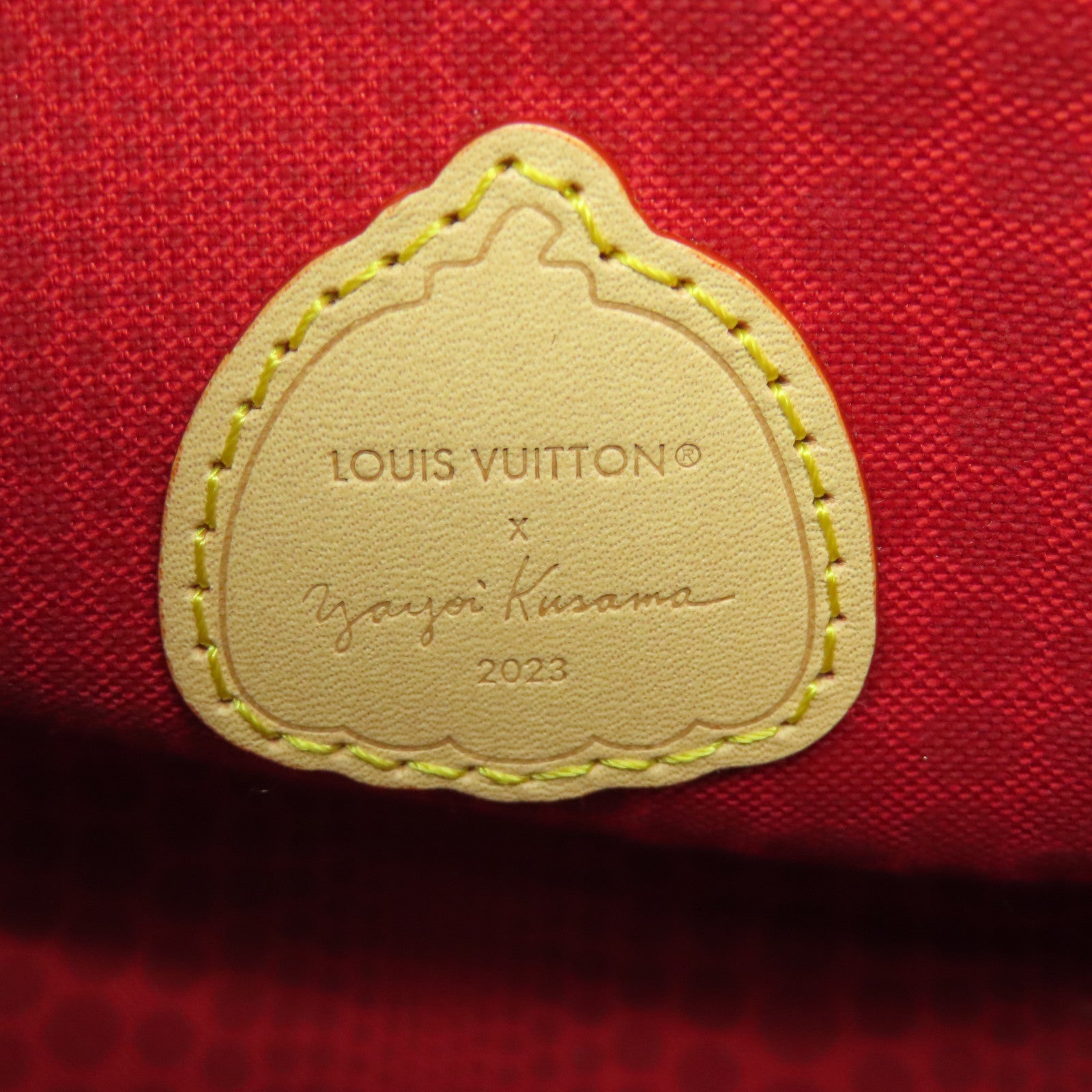 LOUIS VUITTON Monogram LV x YK On The Go PM金扣手挽肩背兩用啡色袋