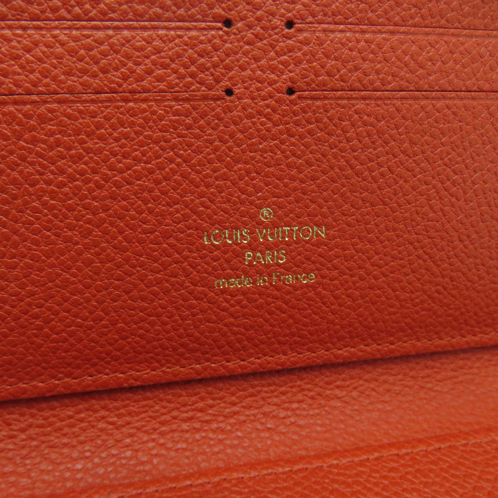 LOUIS VUITTON 【激減優惠】Monogram Empreinte Long Wallet金扣長錢包紅色