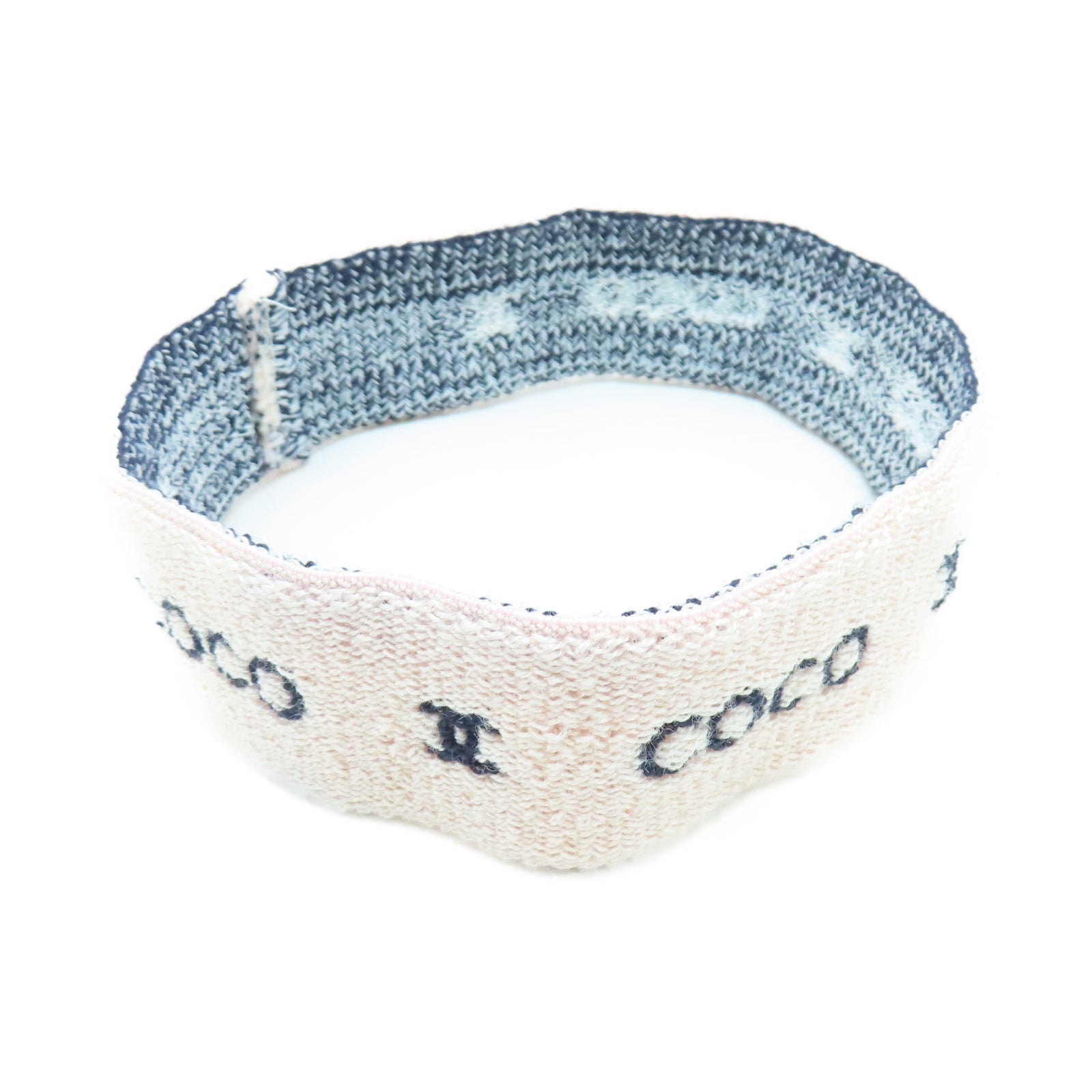 CHANEL布料Headband Set头带粉红色
