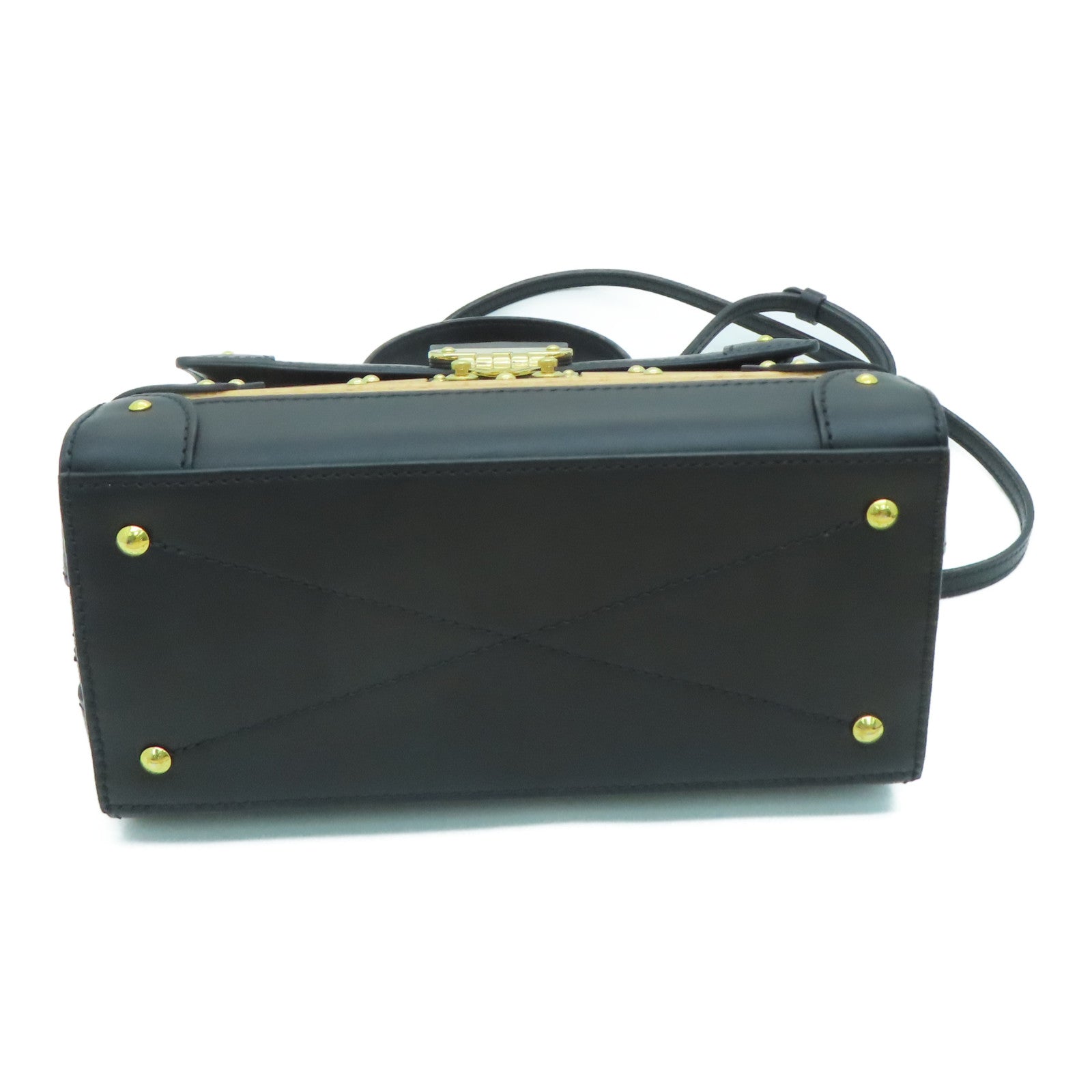 LOUIS VUITTON 【激减优惠】Monogram Trianon PM金扣手挽肩背两用袋啡色