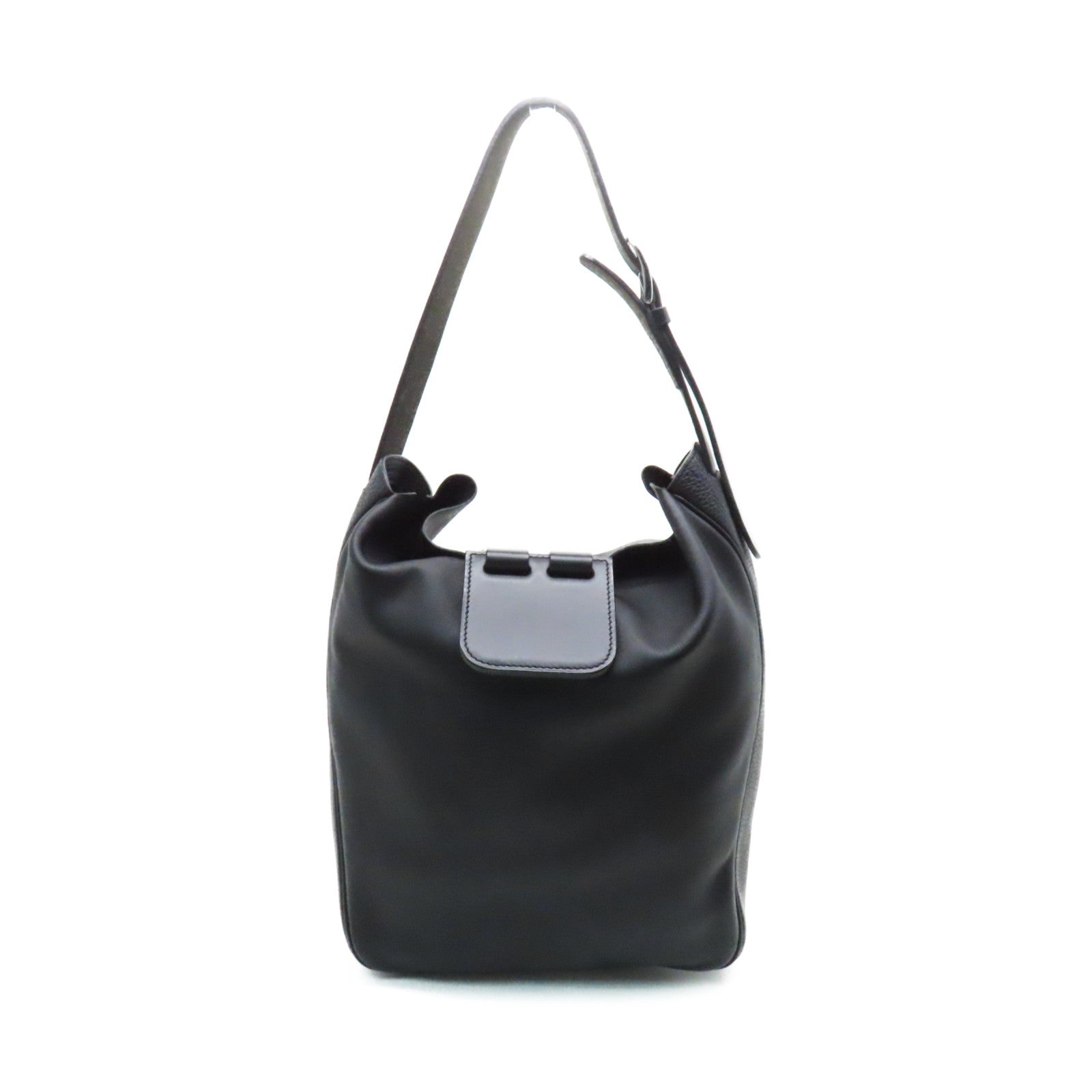 HERMES Swift皮革Virevolte 24 Shoulder Bag肩背袋黑色