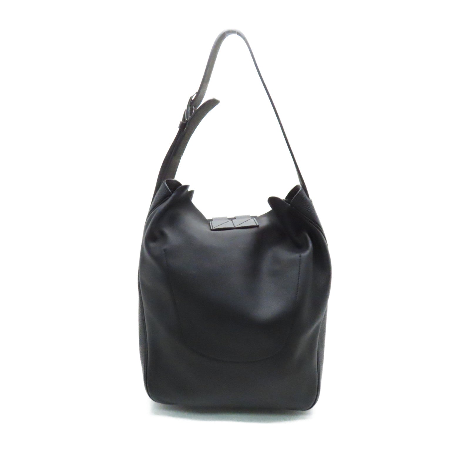 HERMES Swift皮革Virevolte 24 Shoulder Bag肩背袋黑色
