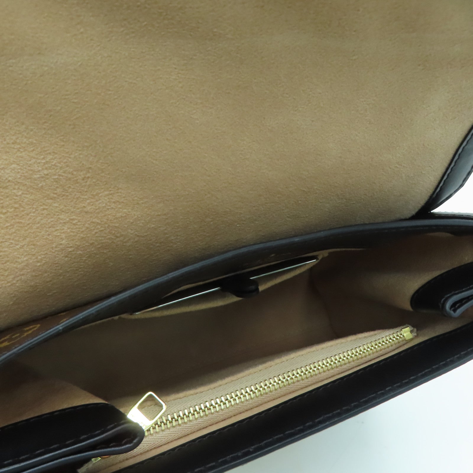 LOUIS VUITTON 【激减优惠】Monogram Trianon PM金扣手挽肩背两用袋啡色