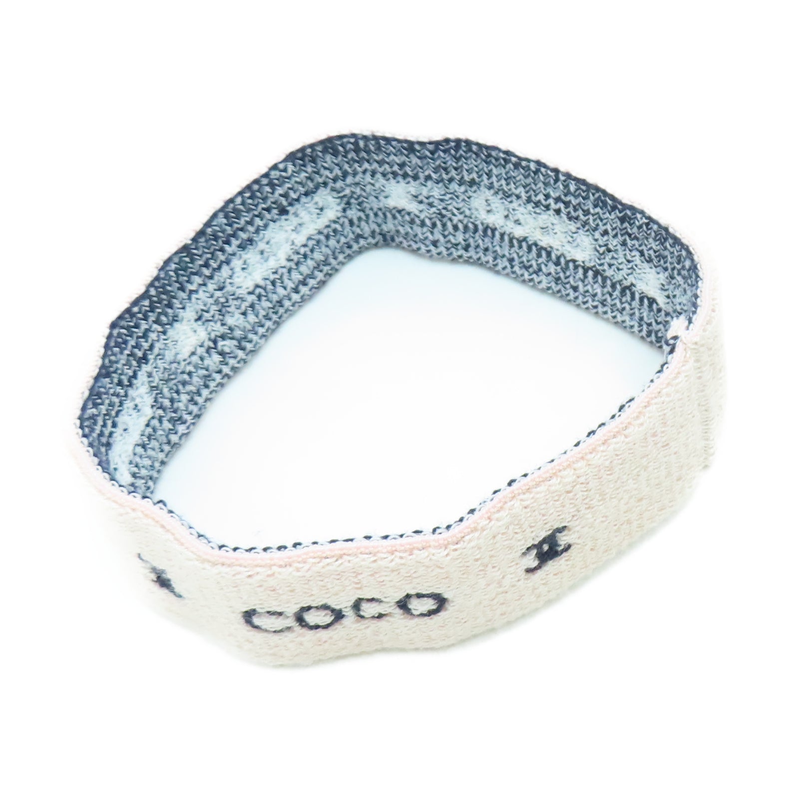 CHANEL布料Headband Set头带粉红色
