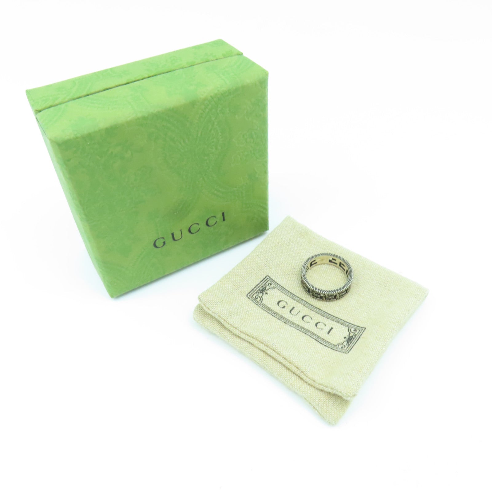 GUCCI 925純銀Ring戒指US#9