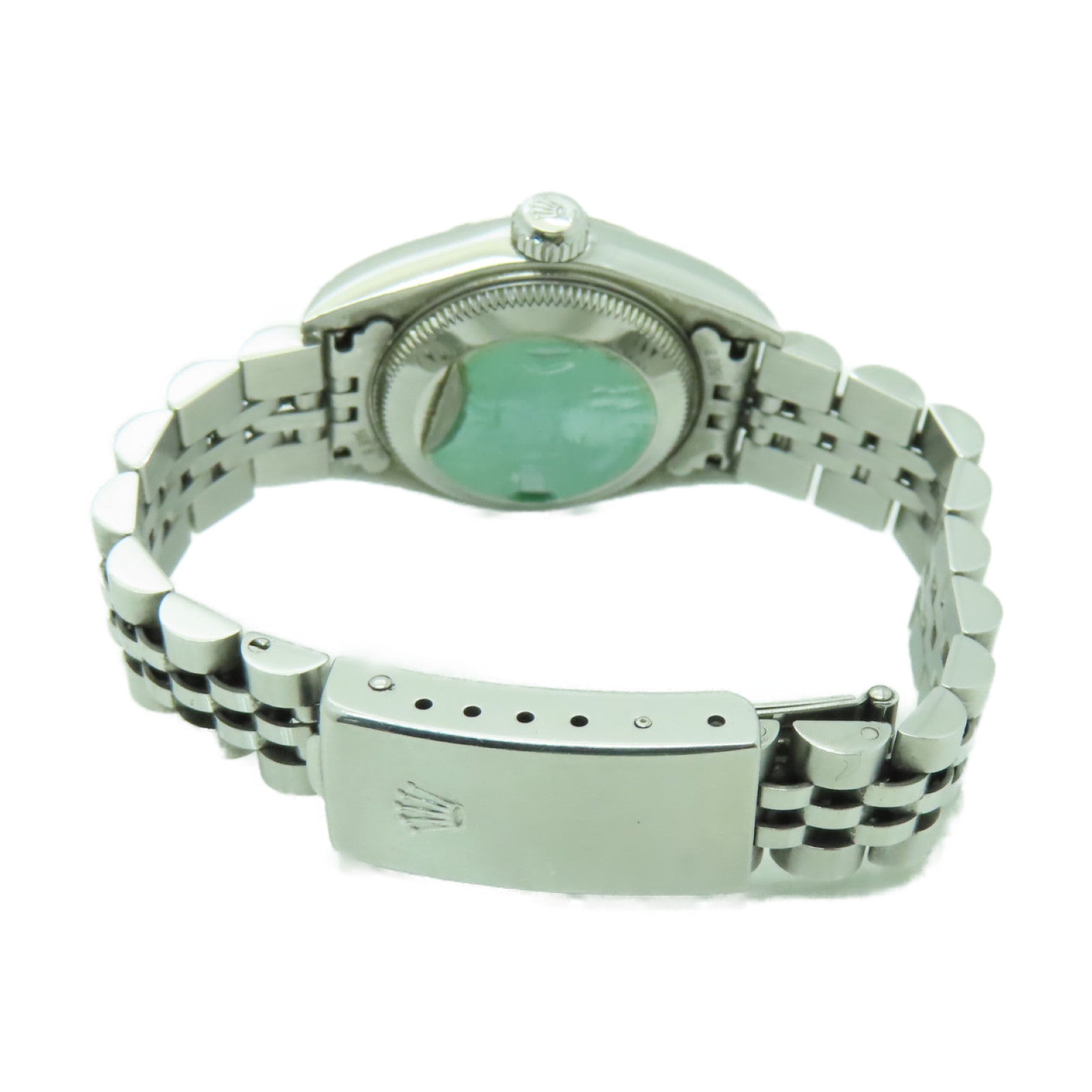 ROLEX 【激減優惠】Datejust18K白金/不鏽鋼手錶自動機芯白色/銀色