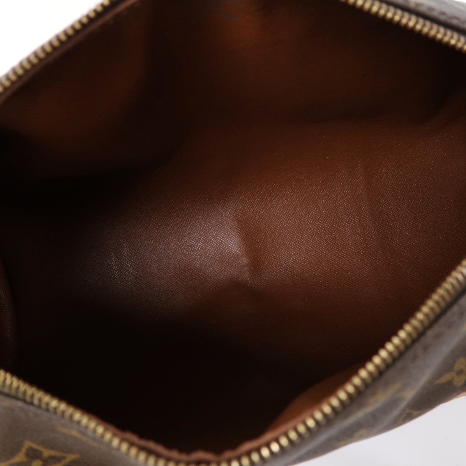 LOUIS VUITTON Monogram Papillon GM金扣肩背袋啡色