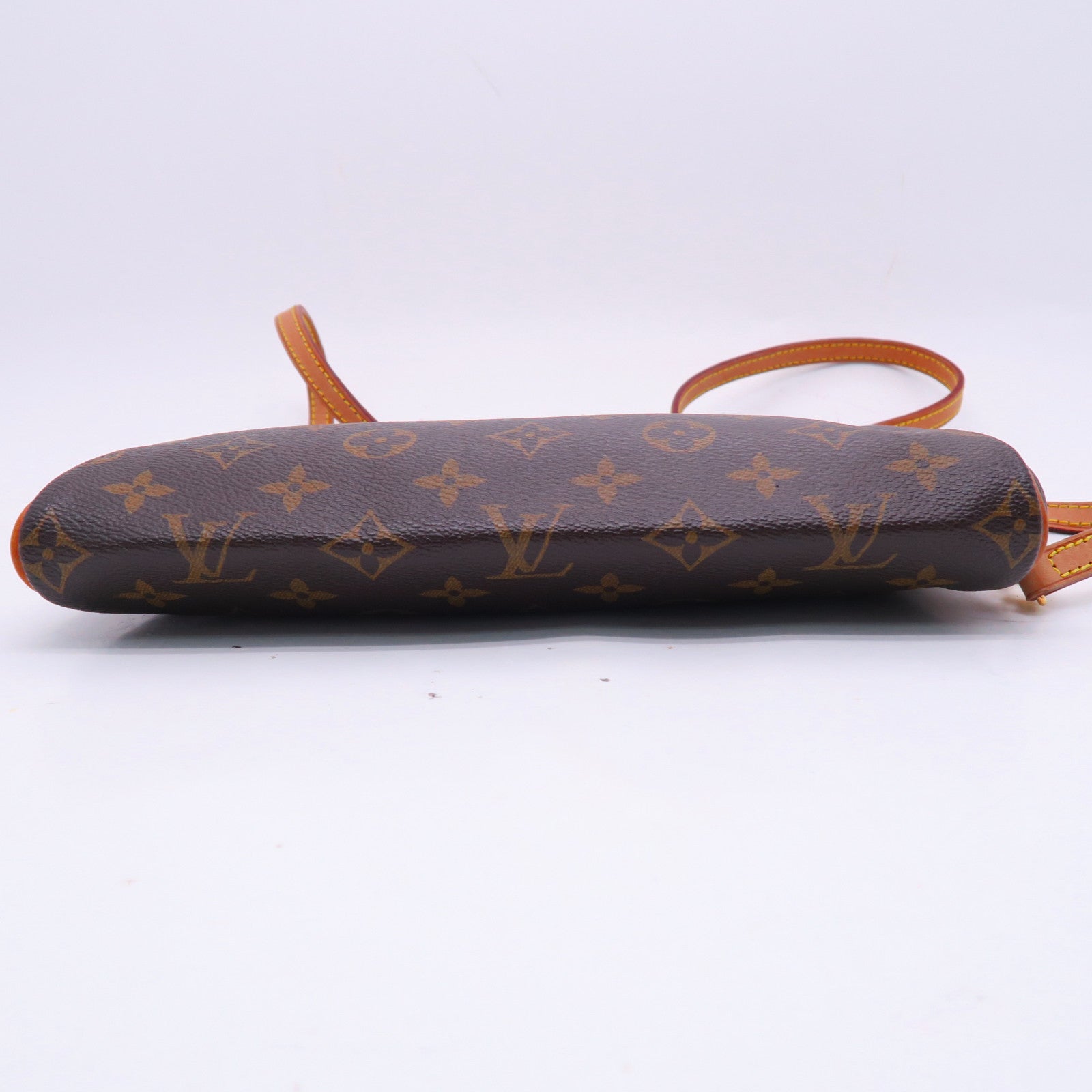 LOUIS VUITTON Monogram Eva金扣手挽肩背兩用袋棕色