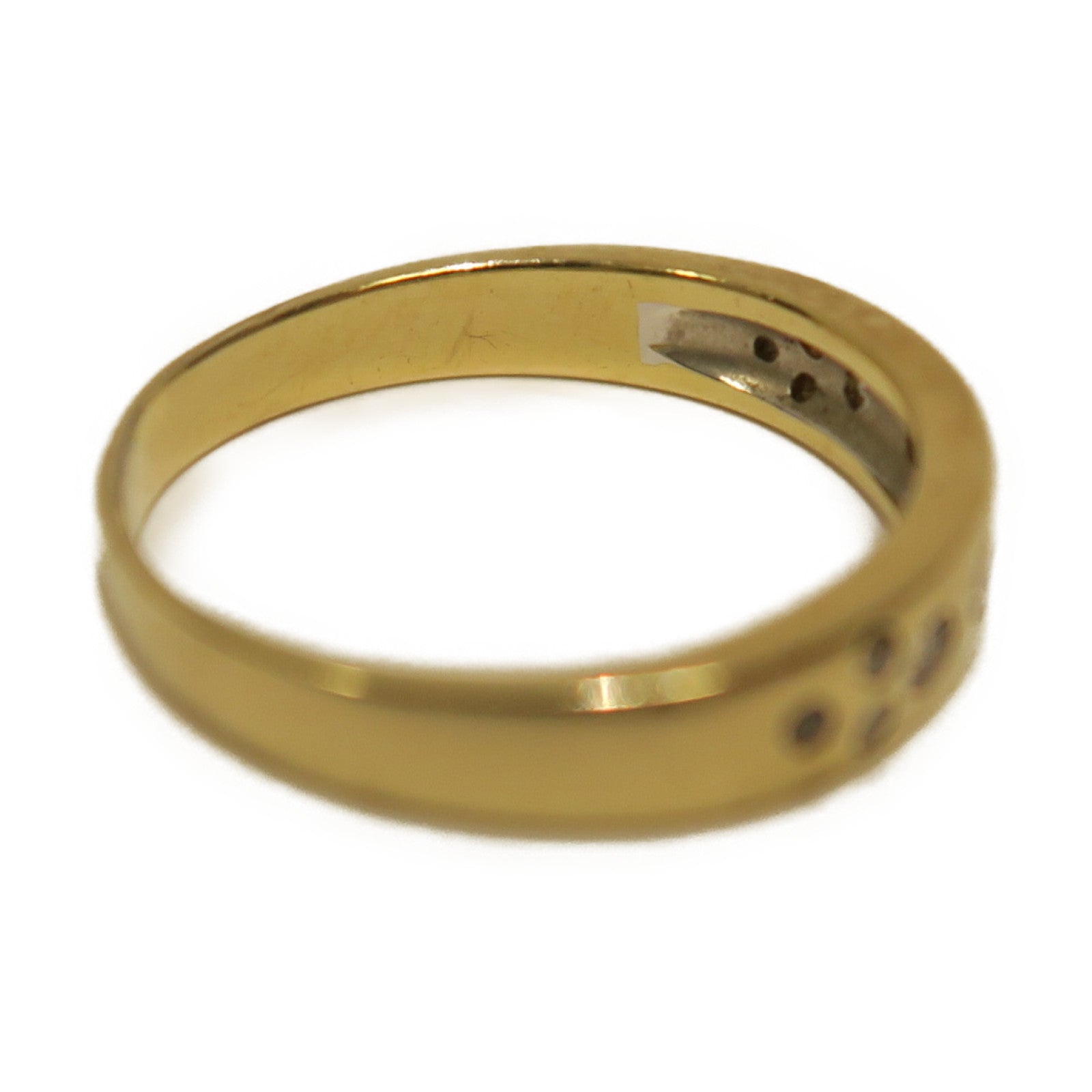 JEWELRY 18K黃金Diamond Ring戒指US#6.25金色