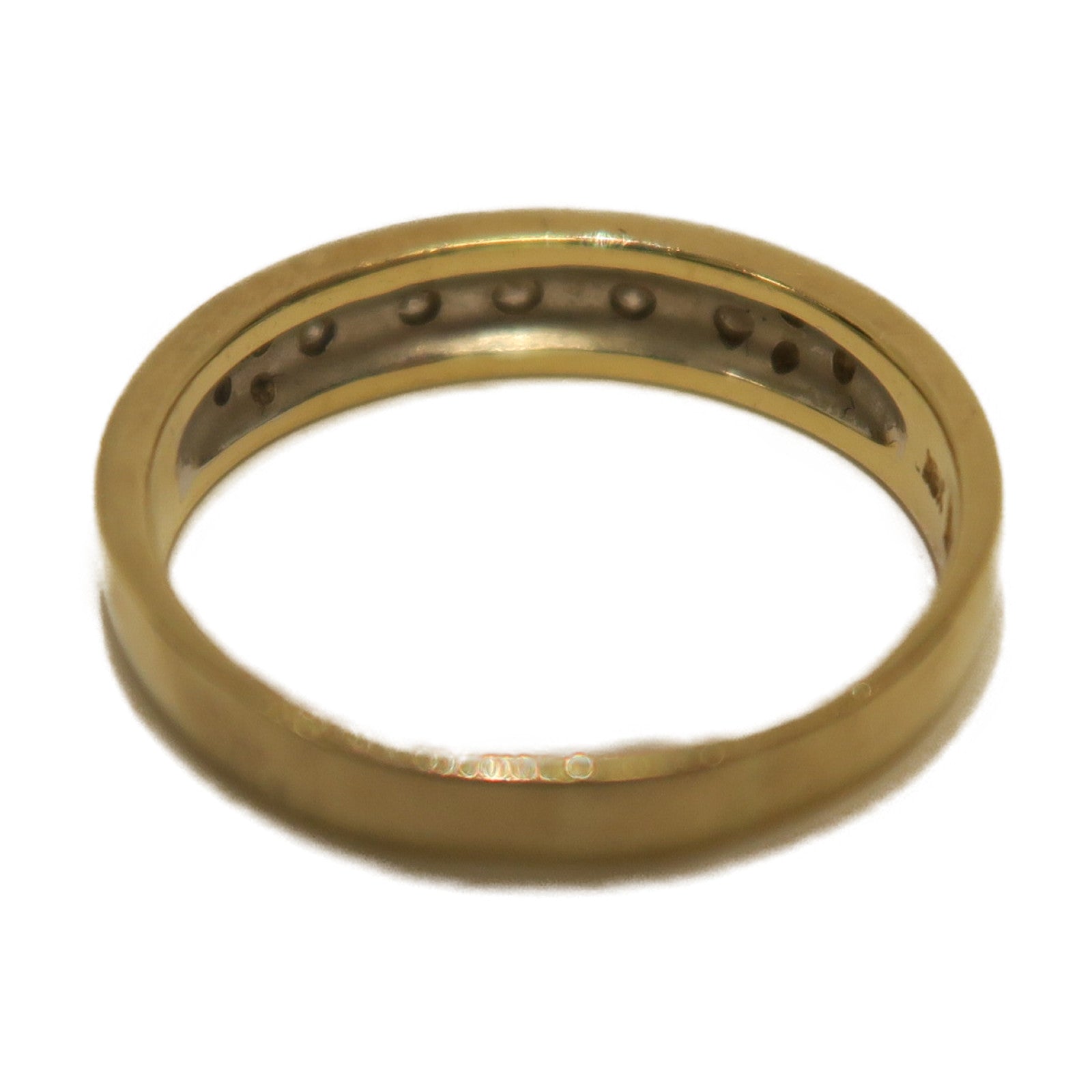 JEWELRY 18K黃金Diamond Ring戒指US#6.25金色