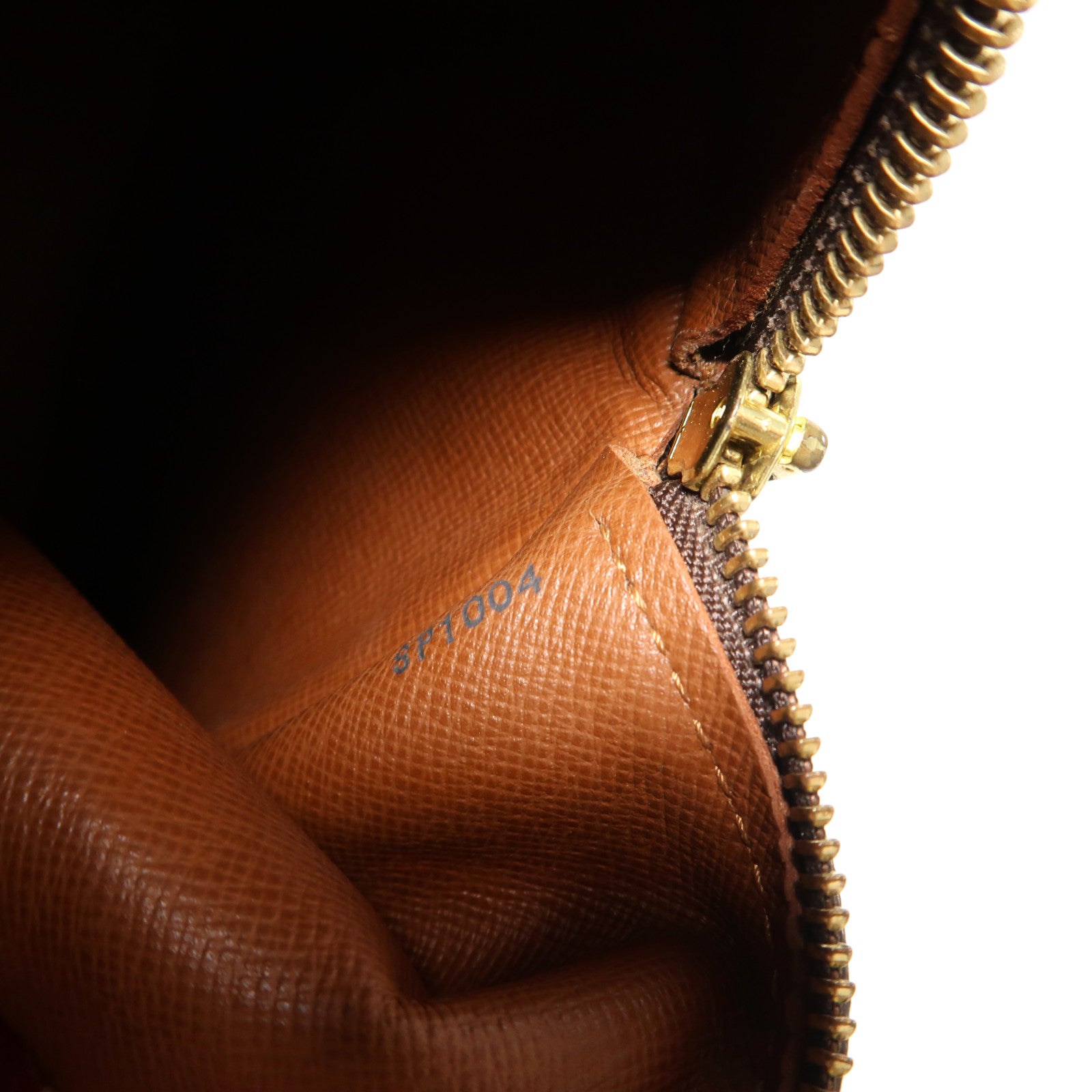 LOUIS VUITTON Monogram Papillon GM金扣肩背袋啡色