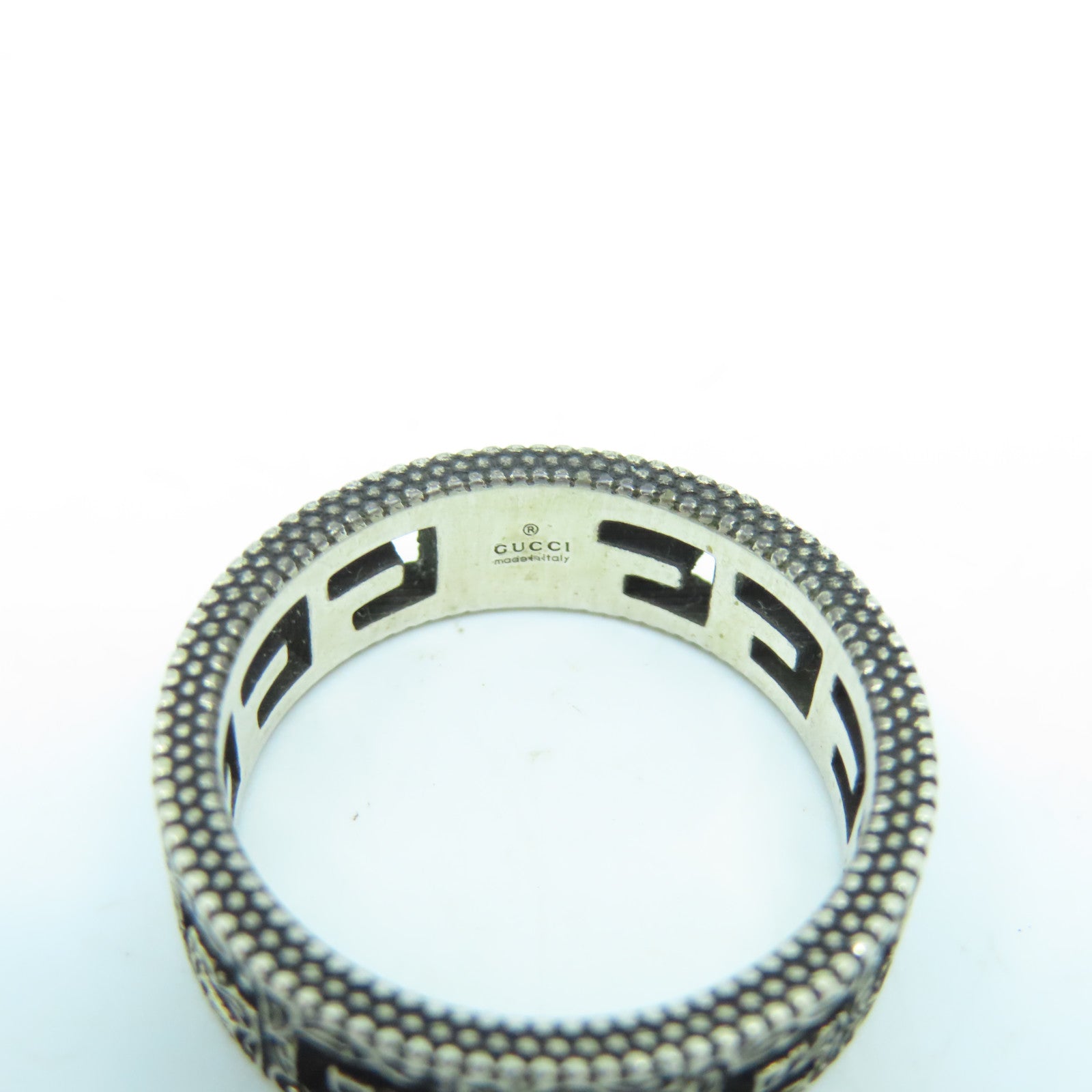 GUCCI 925純銀Ring戒指US#9