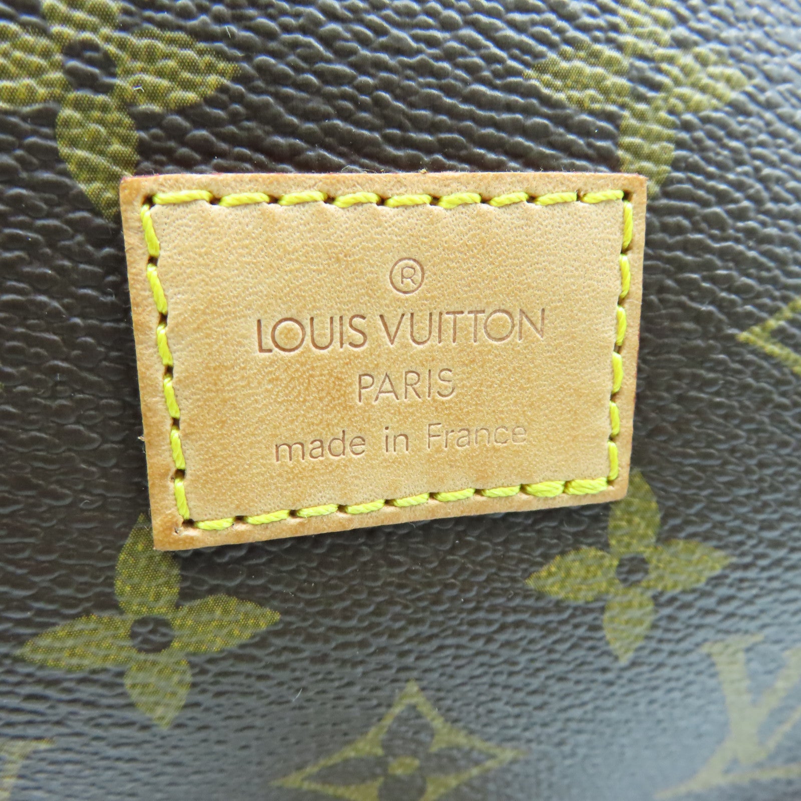 LOUIS VUITTON Monogram Saumur 30金扣肩背袋啡色