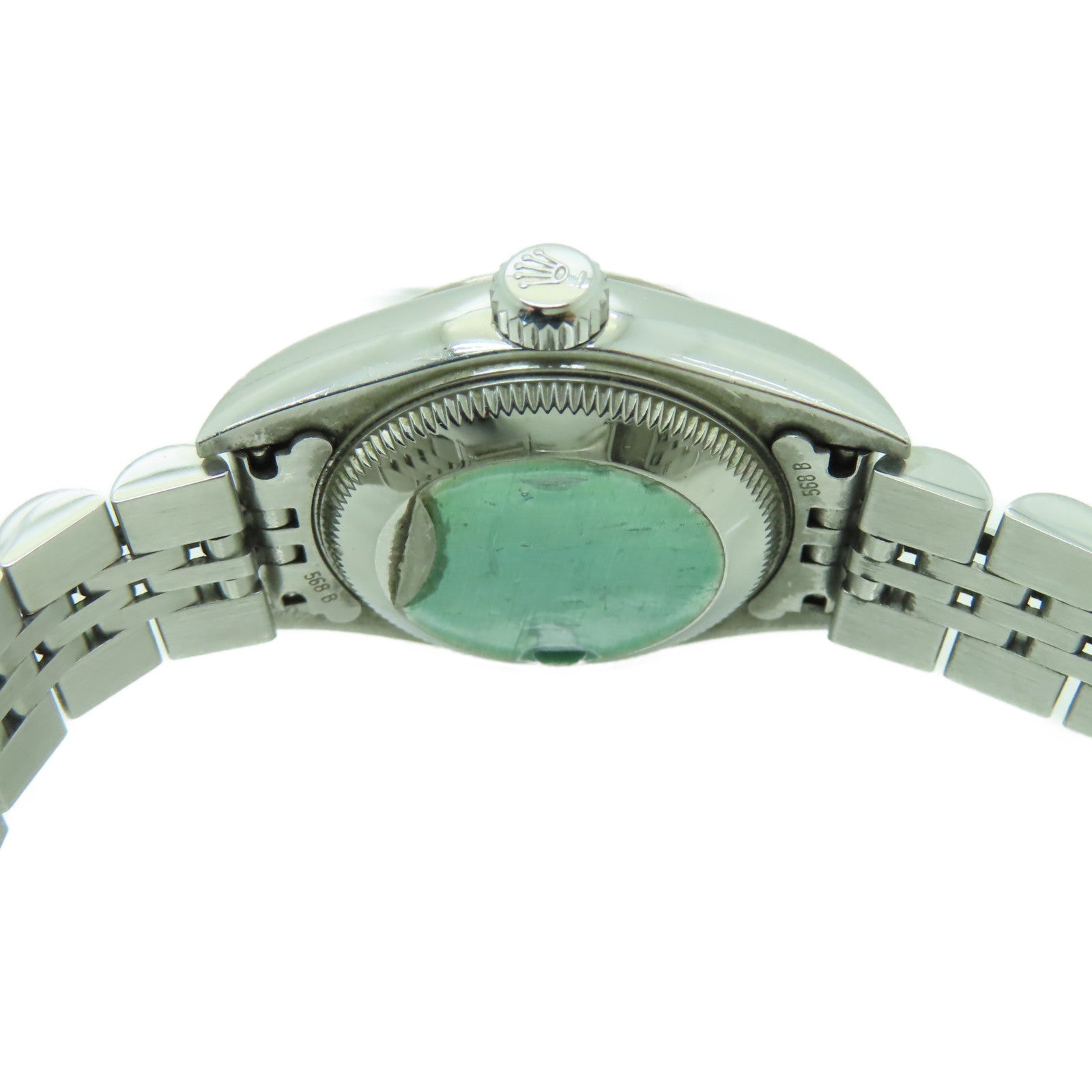ROLEX 【激減優惠】Datejust18K白金/不鏽鋼手錶自動機芯白色/銀色