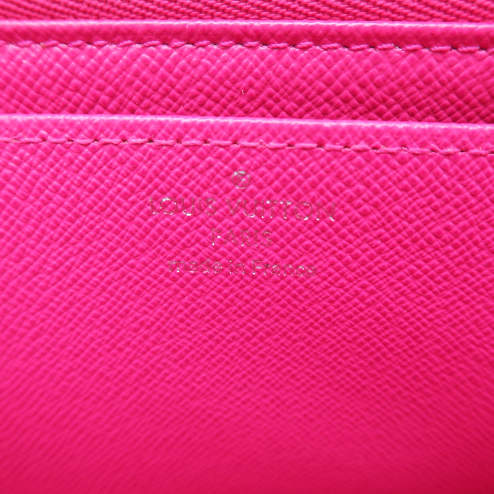 LOUIS VUITTON Epi Twist Wallet銀扣長錢包桃紅色