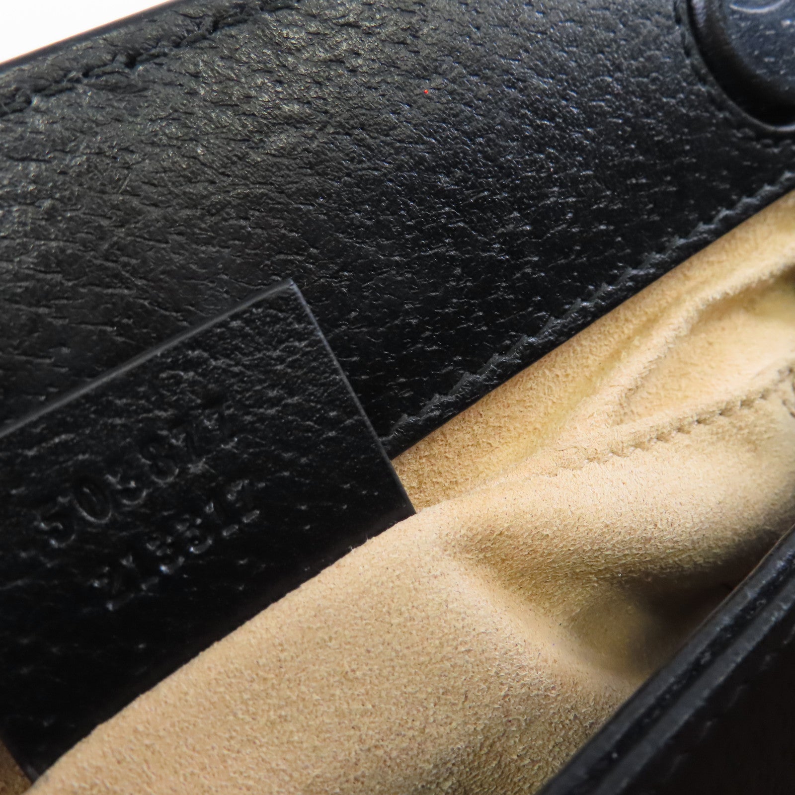 GUCCI 牛皮皮革Ophidia GG Shoulder Bag鏈帶肩背袋黑色