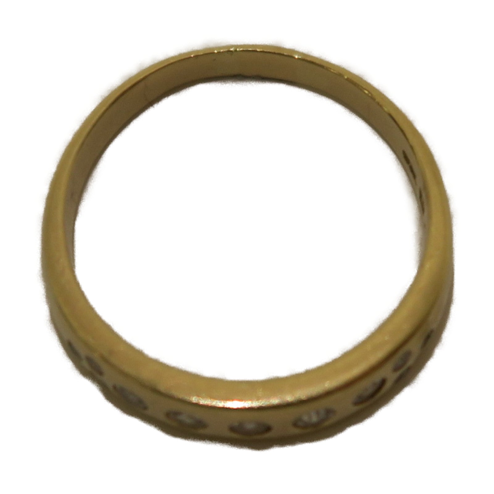 JEWELRY 18K黃金Diamond Ring戒指US#6.25金色