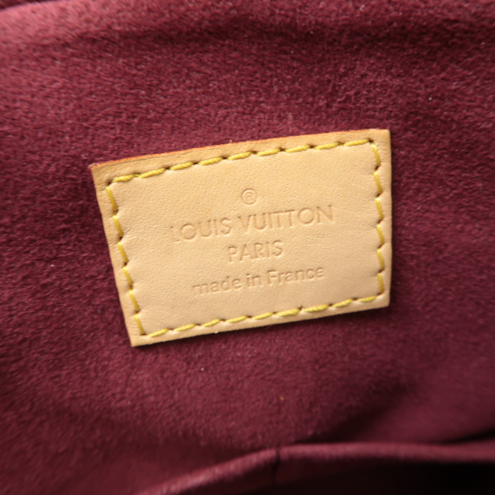 LOUIS VUITTON Monogram Pallas MM金扣手挽肩背兩用袋啡色
