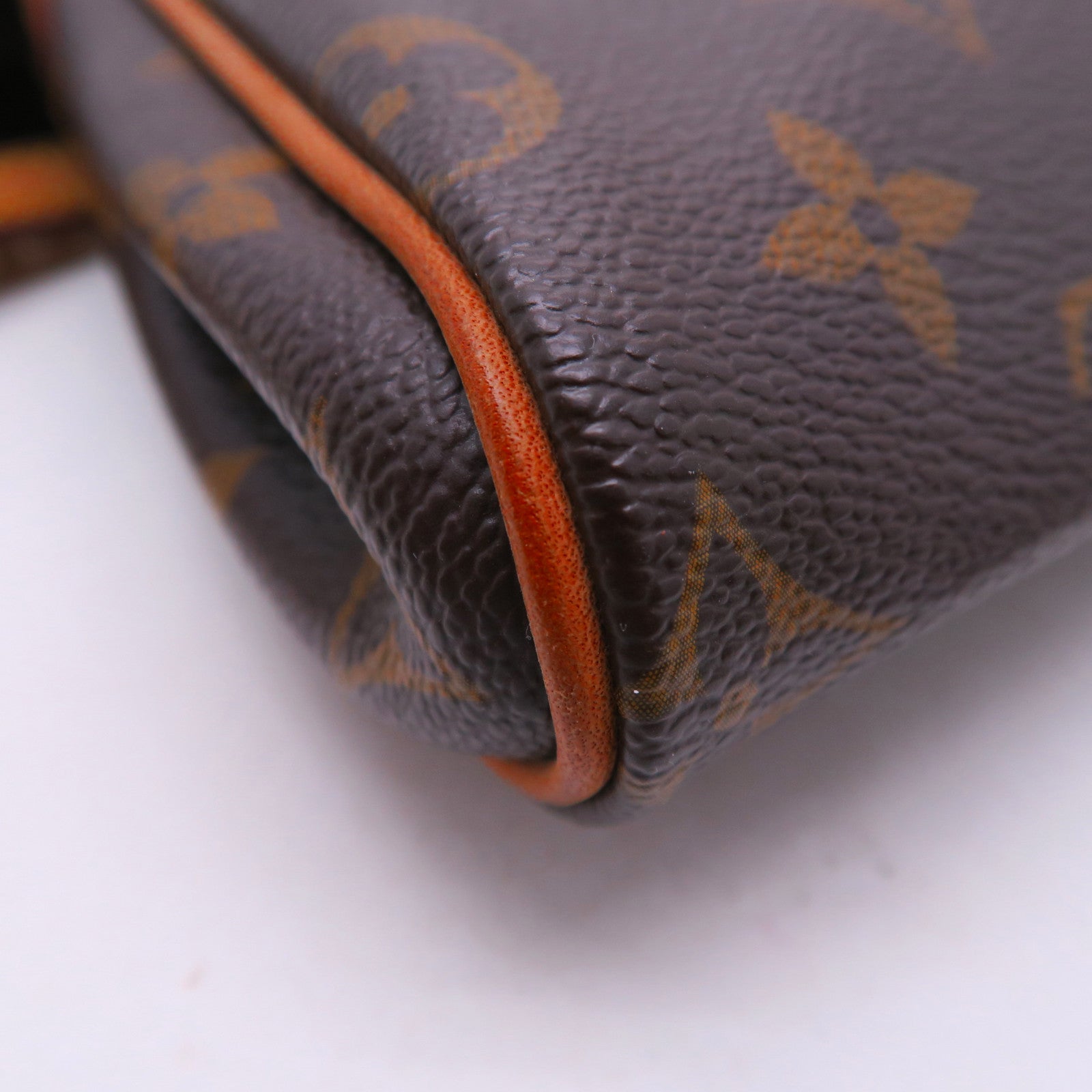 LOUIS VUITTON Monogram Eva金扣手挽肩背兩用袋棕色
