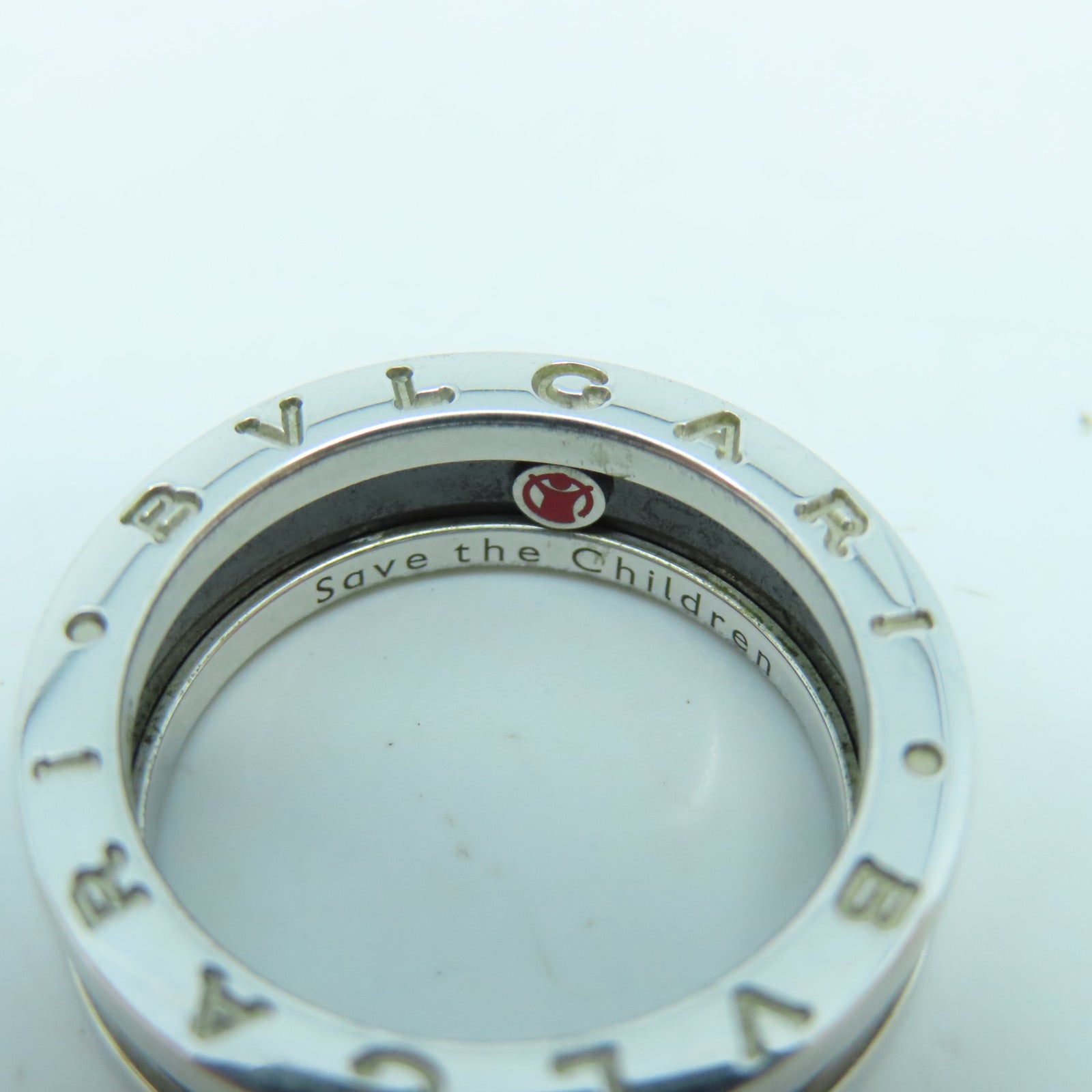 BVLGARI 925純銀Ring戒指US#8/BVLGARI#57