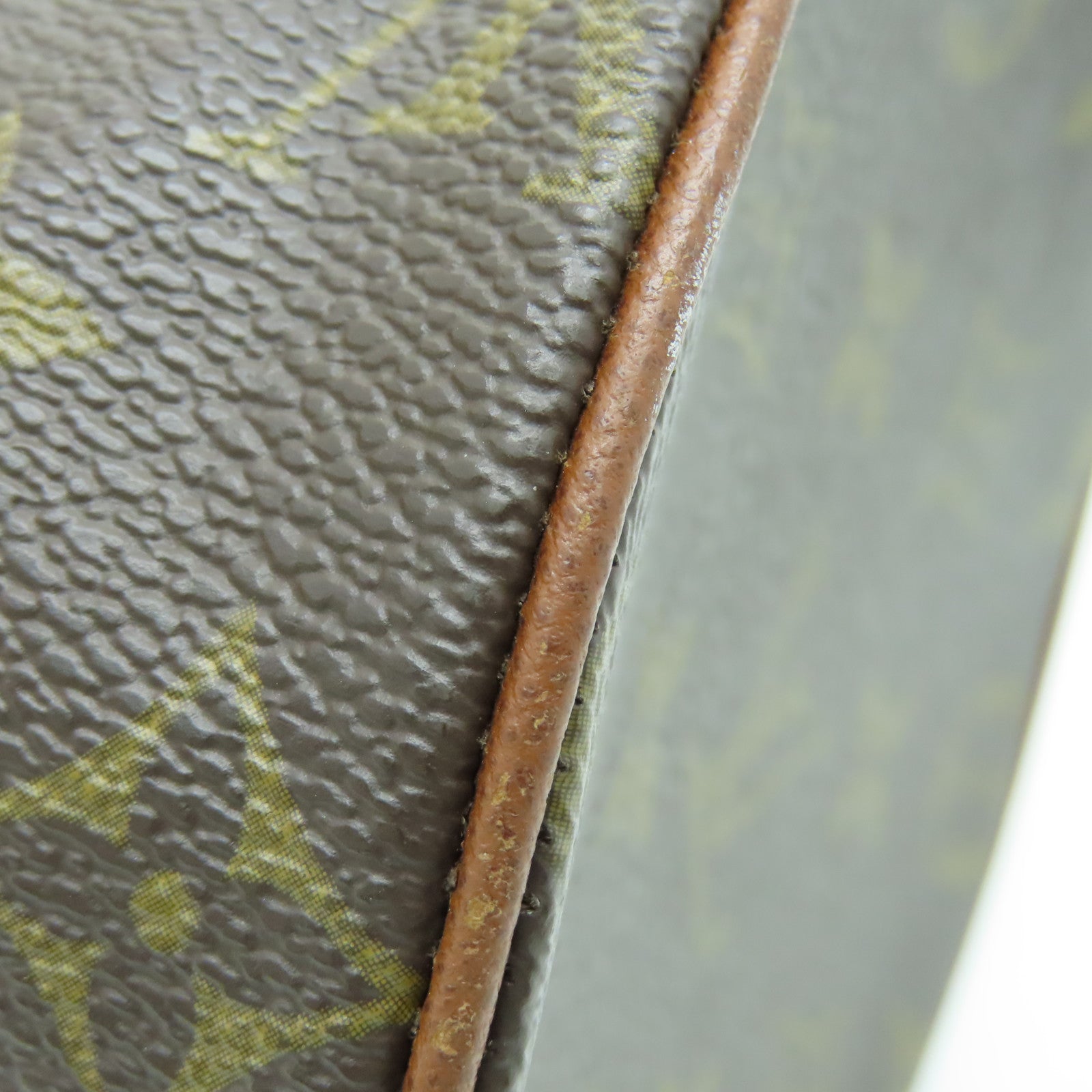 LOUIS VUITTON Monogram Papillon PM金扣肩背袋啡色