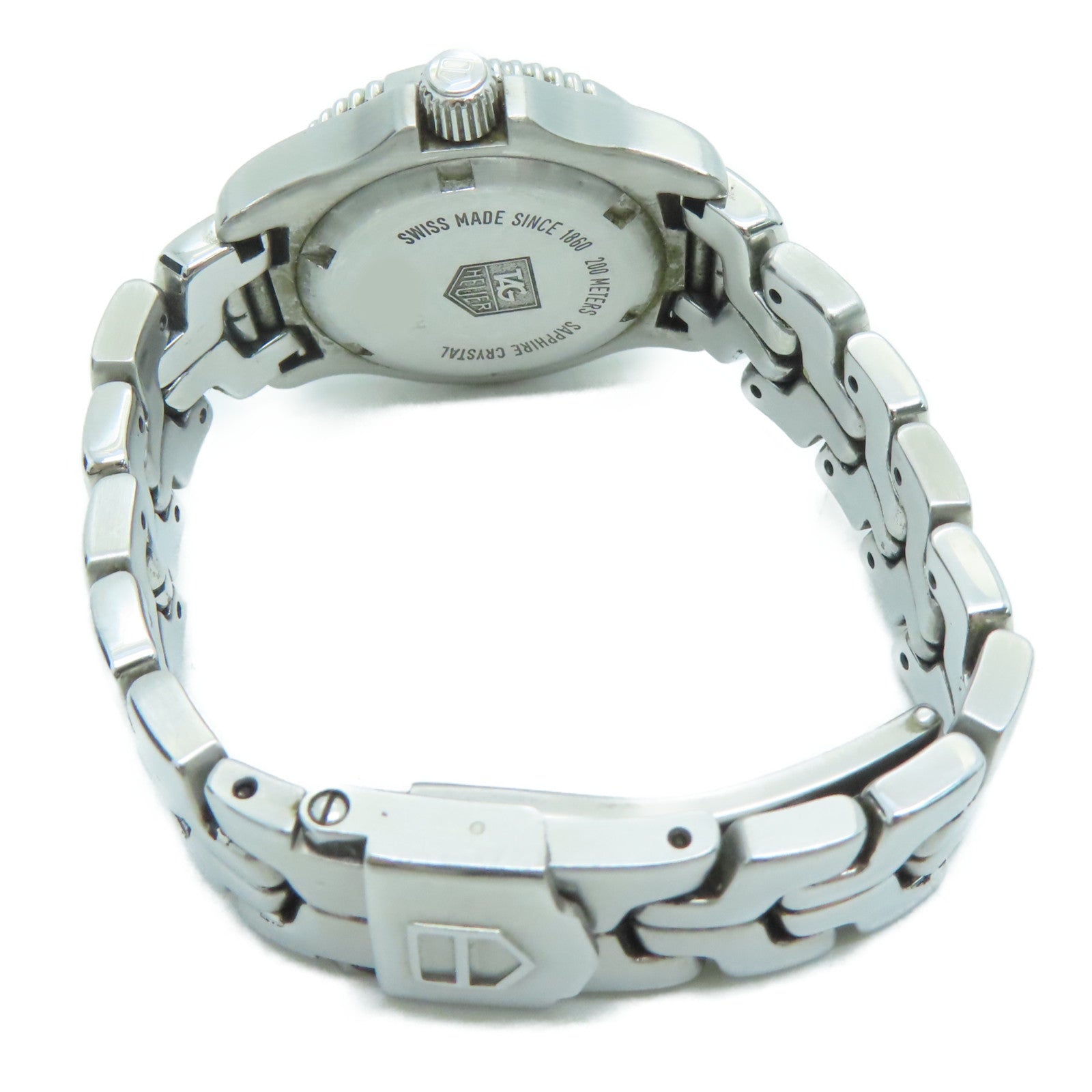 TAG HEUER [Sharp Discount] Tag Heuer Link Stainless Steel Quartz Watch Shell Color
