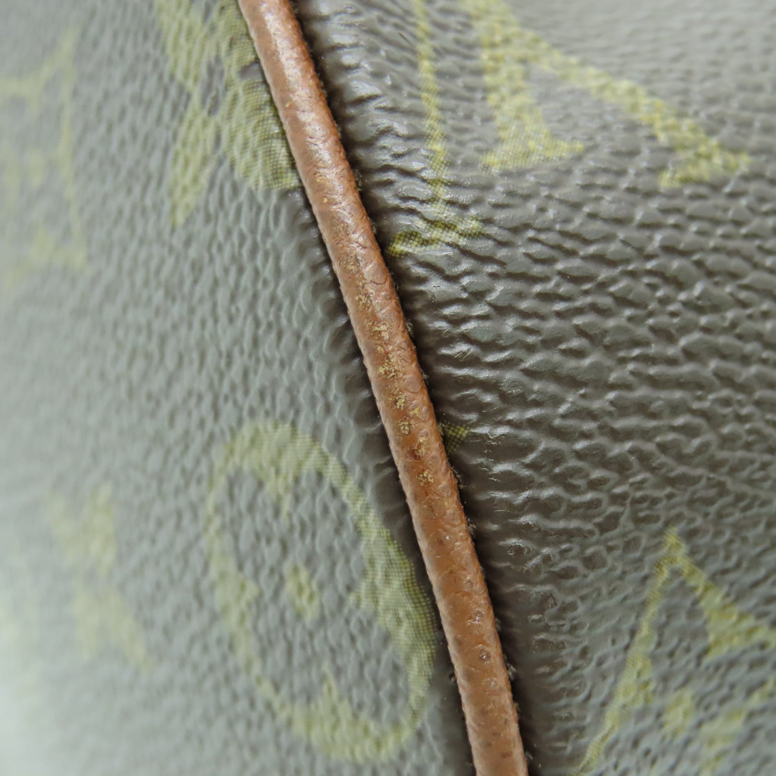 LOUIS VUITTON Monogram Papillon PM金扣肩背袋啡色