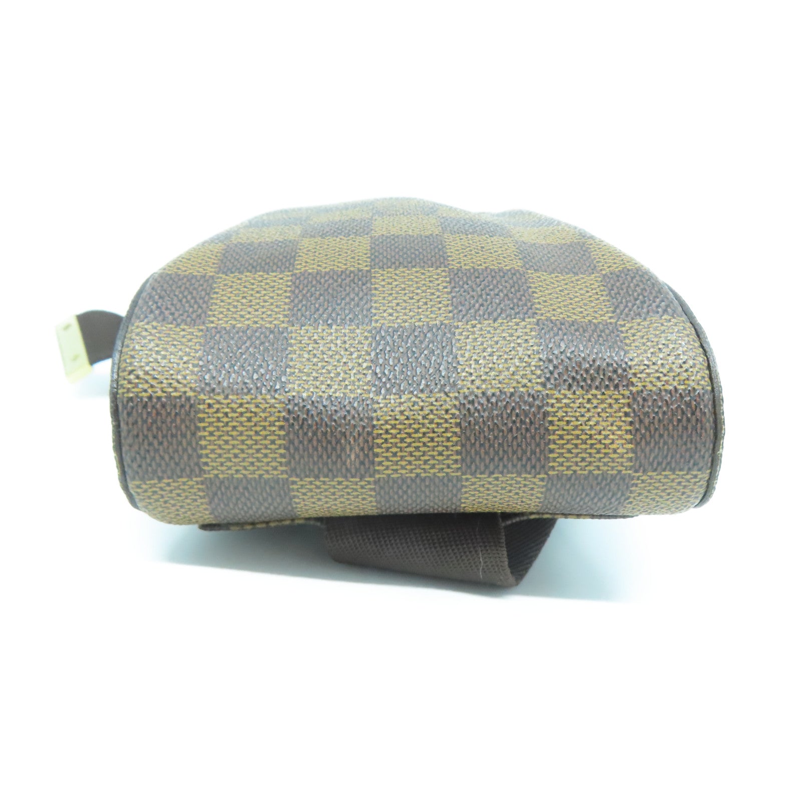 LOUIS VUITTON Damier Geronimos金扣腰包啡色