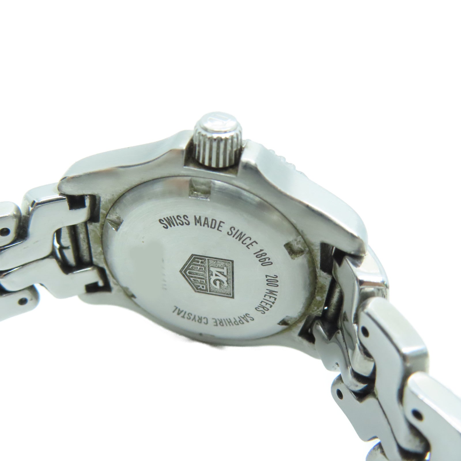 TAG HEUER [Sharp Discount] Tag Heuer Link Stainless Steel Quartz Watch Shell Color