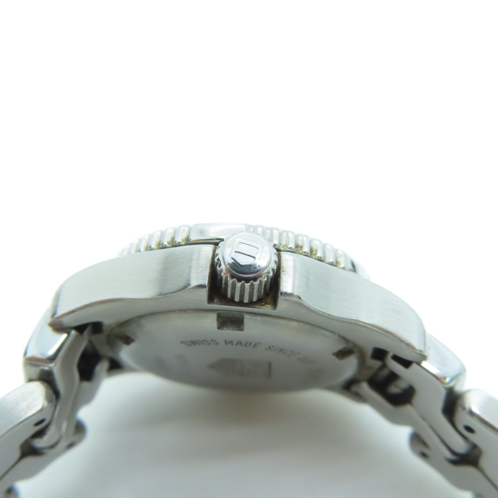 TAG HEUER [Sharp Discount] Tag Heuer Link Stainless Steel Quartz Watch Shell Color