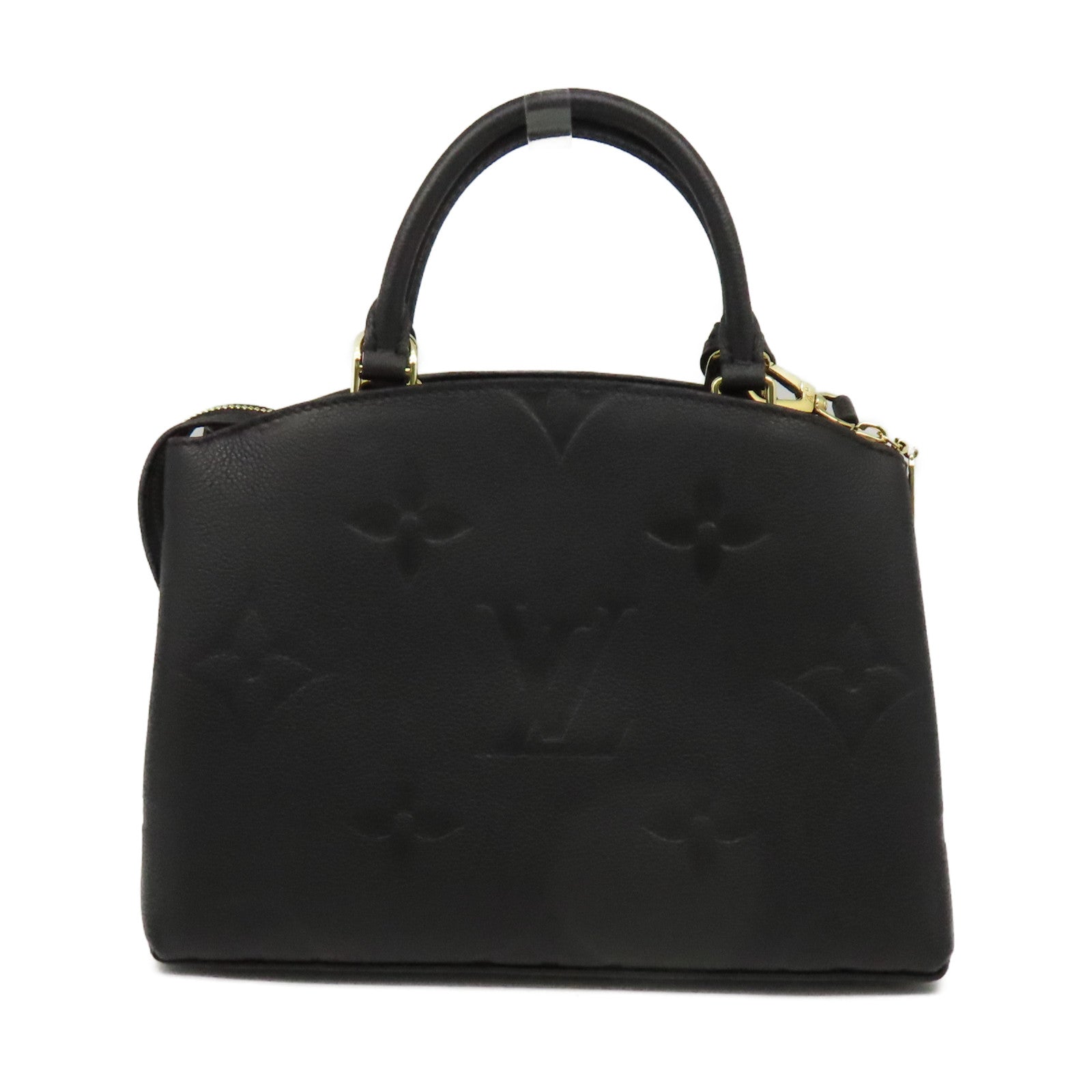 LOUIS VUITTON Monogram Empreinte Petit Palais 2Way Shoulder Bag金扣手挽肩背兩用袋黑色