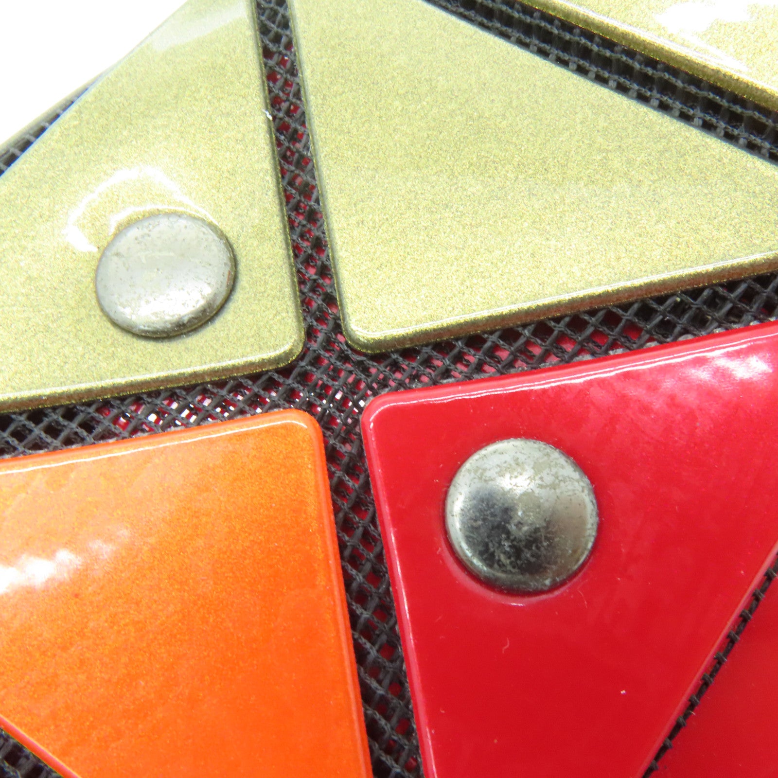 SELECTION PVC BaoBao Shoulder Bag肩背袋紅金橙色