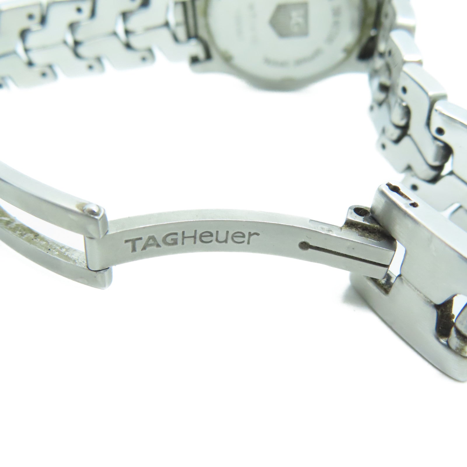 TAG HEUER [Sharp Discount] Tag Heuer Link Stainless Steel Quartz Watch Shell Color