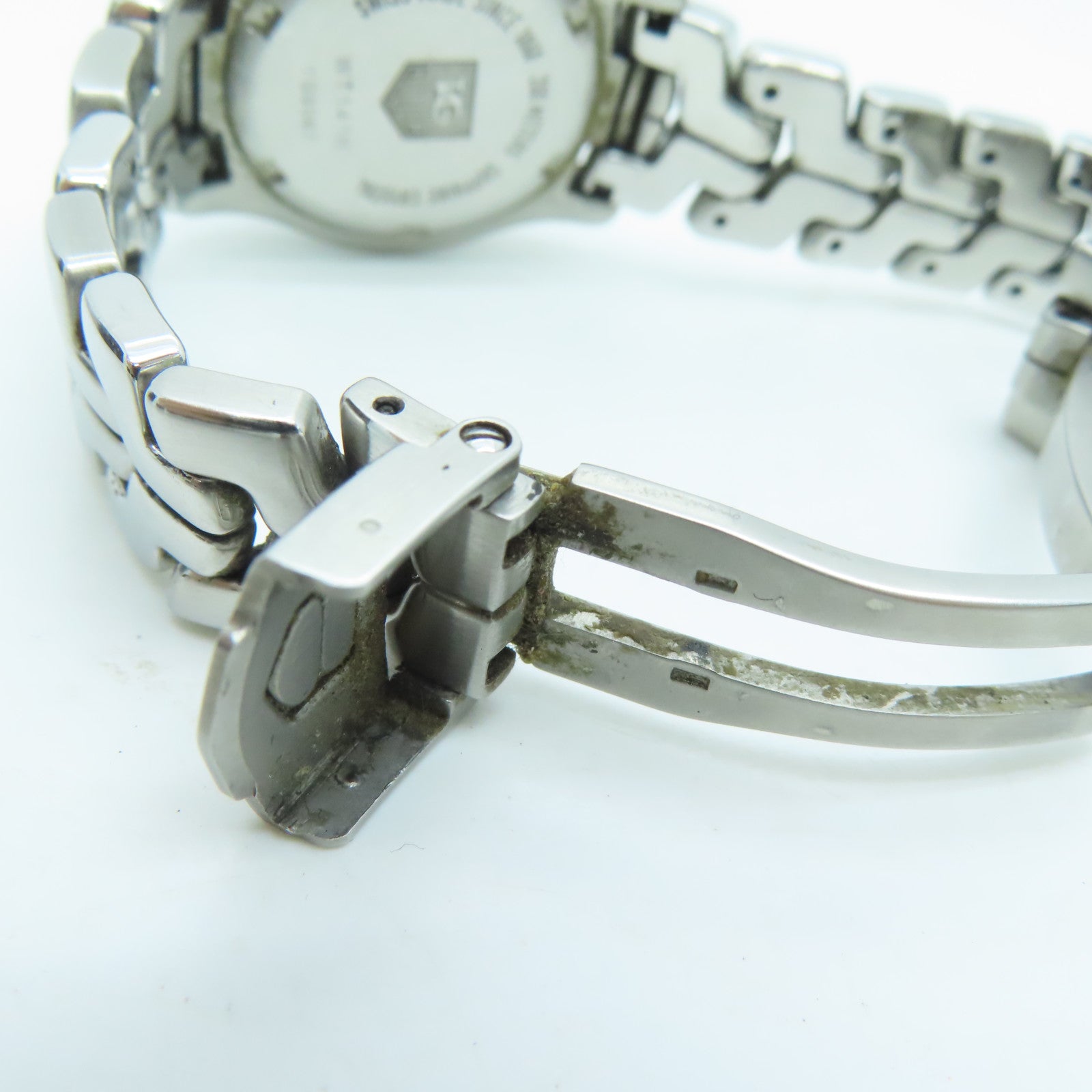 TAG HEUER [Sharp Discount] Tag Heuer Link Stainless Steel Quartz Watch Shell Color