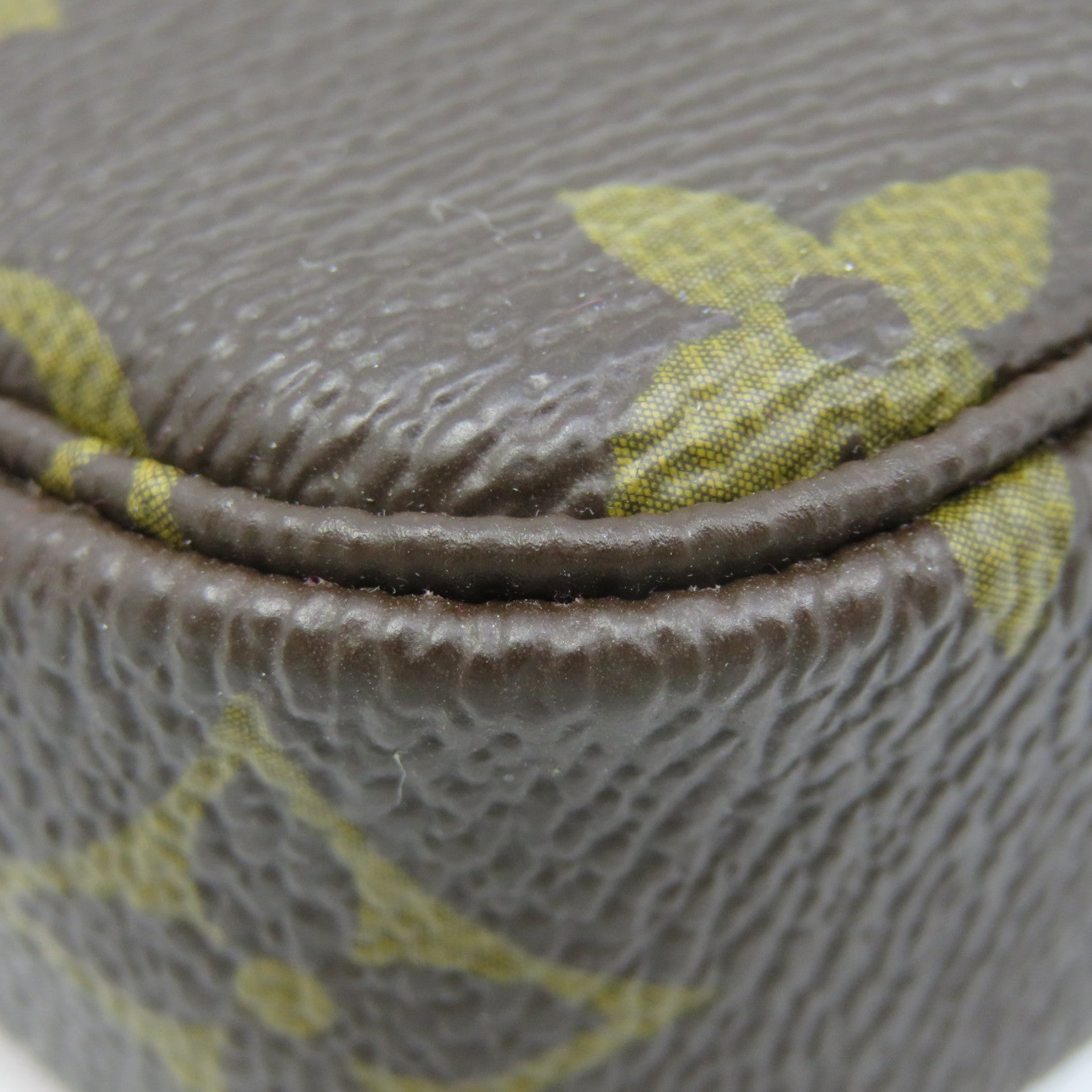LOUIS VUITTON Monogram Mini Pochette Accessoires Pouch Brown