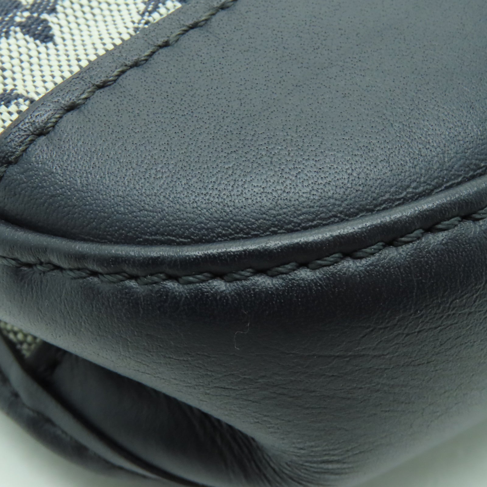 LOUIS VUITTON Monogram Mini Marjorie金扣肩背袋藍色