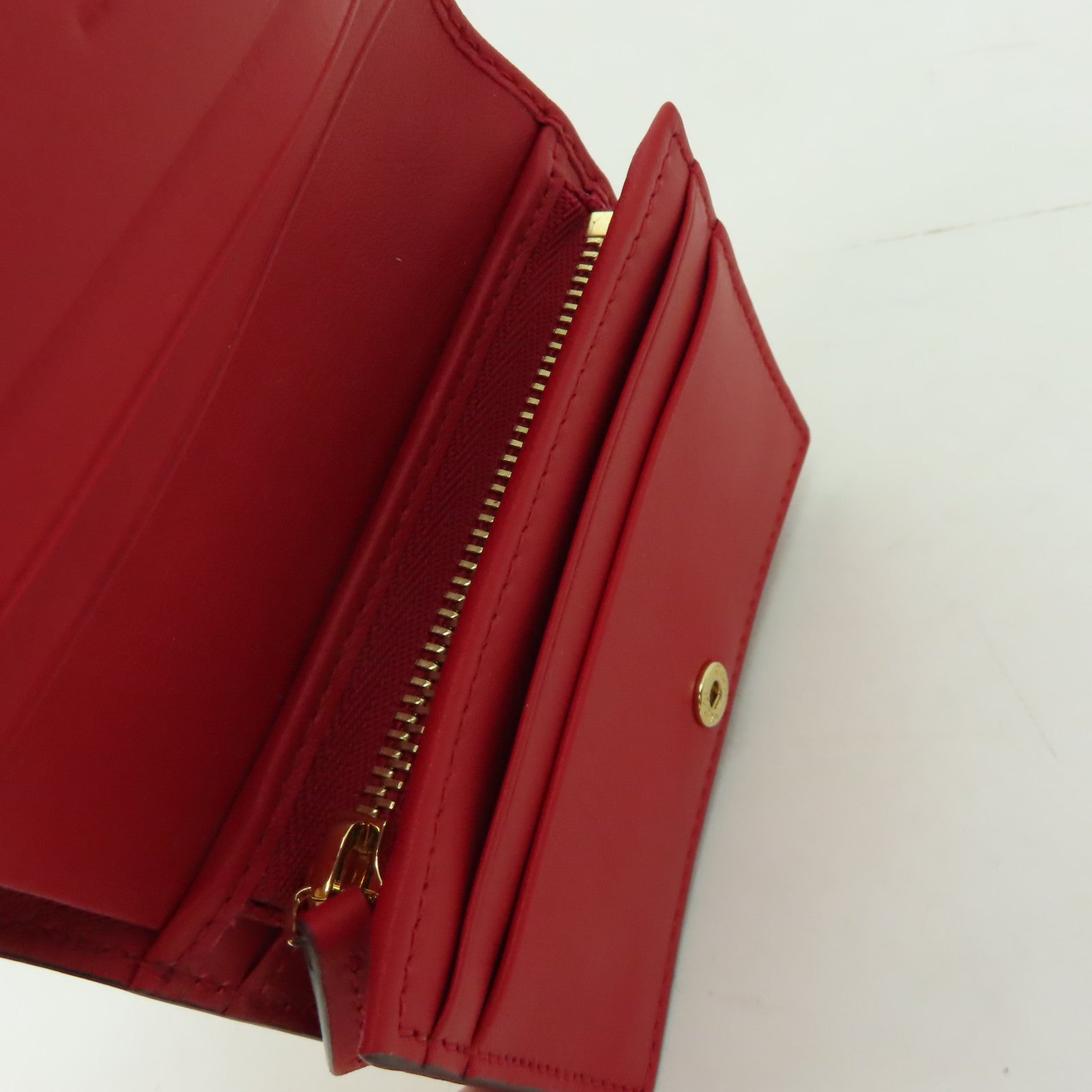 GUCCI 塗層帆布Wallet金扣錢包啡色