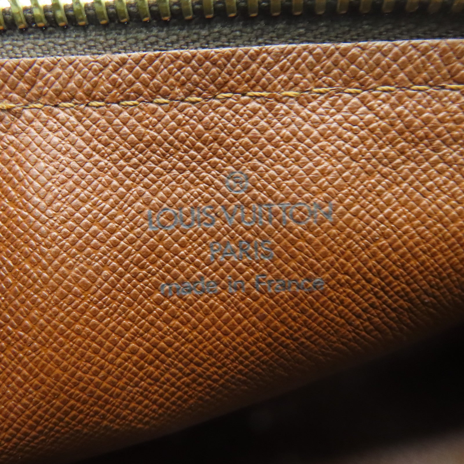 LOUIS VUITTON Monogram Papillon PM金扣肩背袋啡色