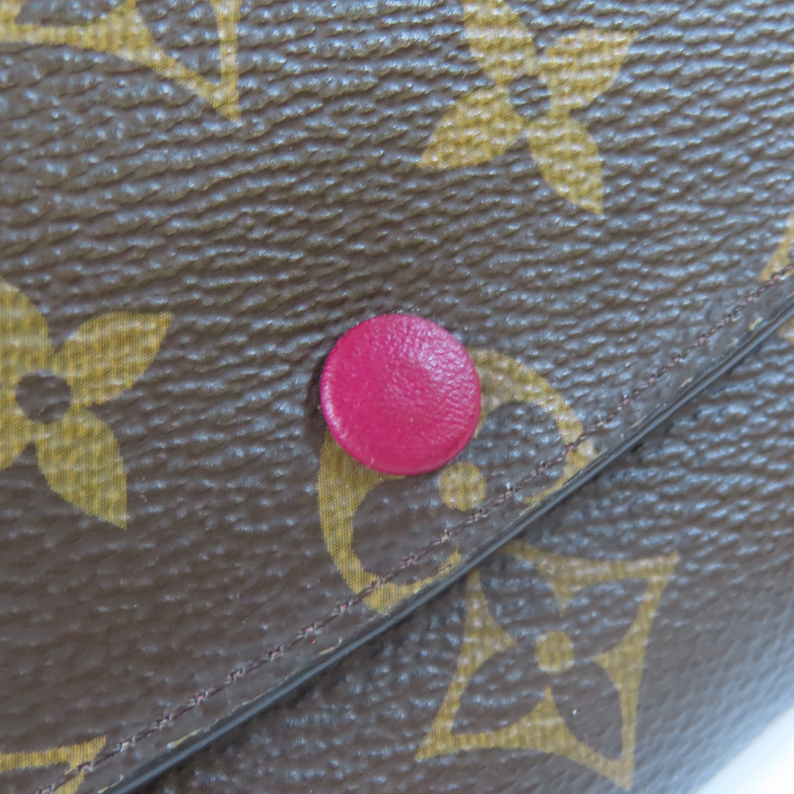 LOUIS VUITTON Monogram Emilie Wallet金扣長錢包啡色
