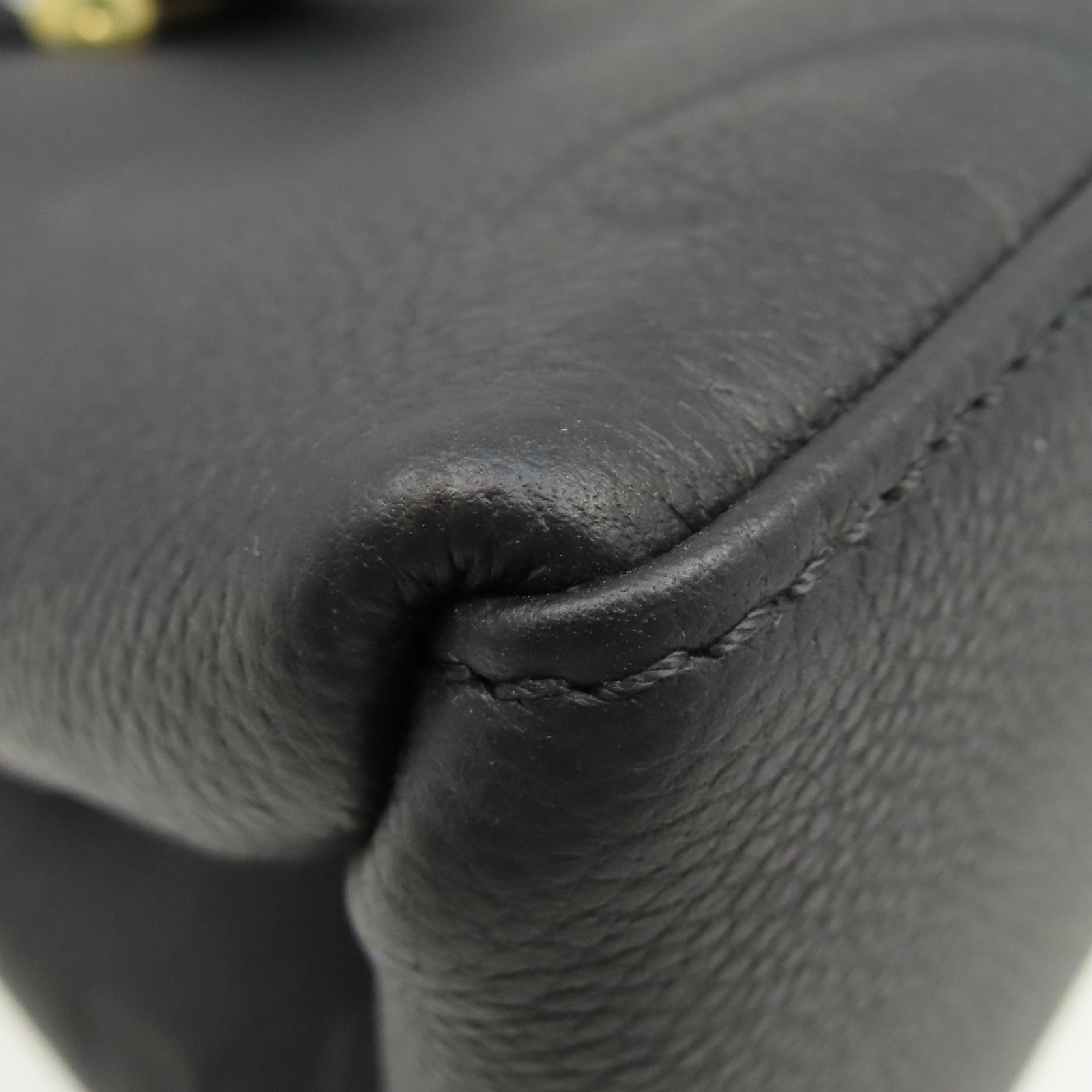 LOUIS VUITTON Monogram Empreinte Petit Palais 2Way Shoulder Bag金扣手挽肩背兩用袋黑色