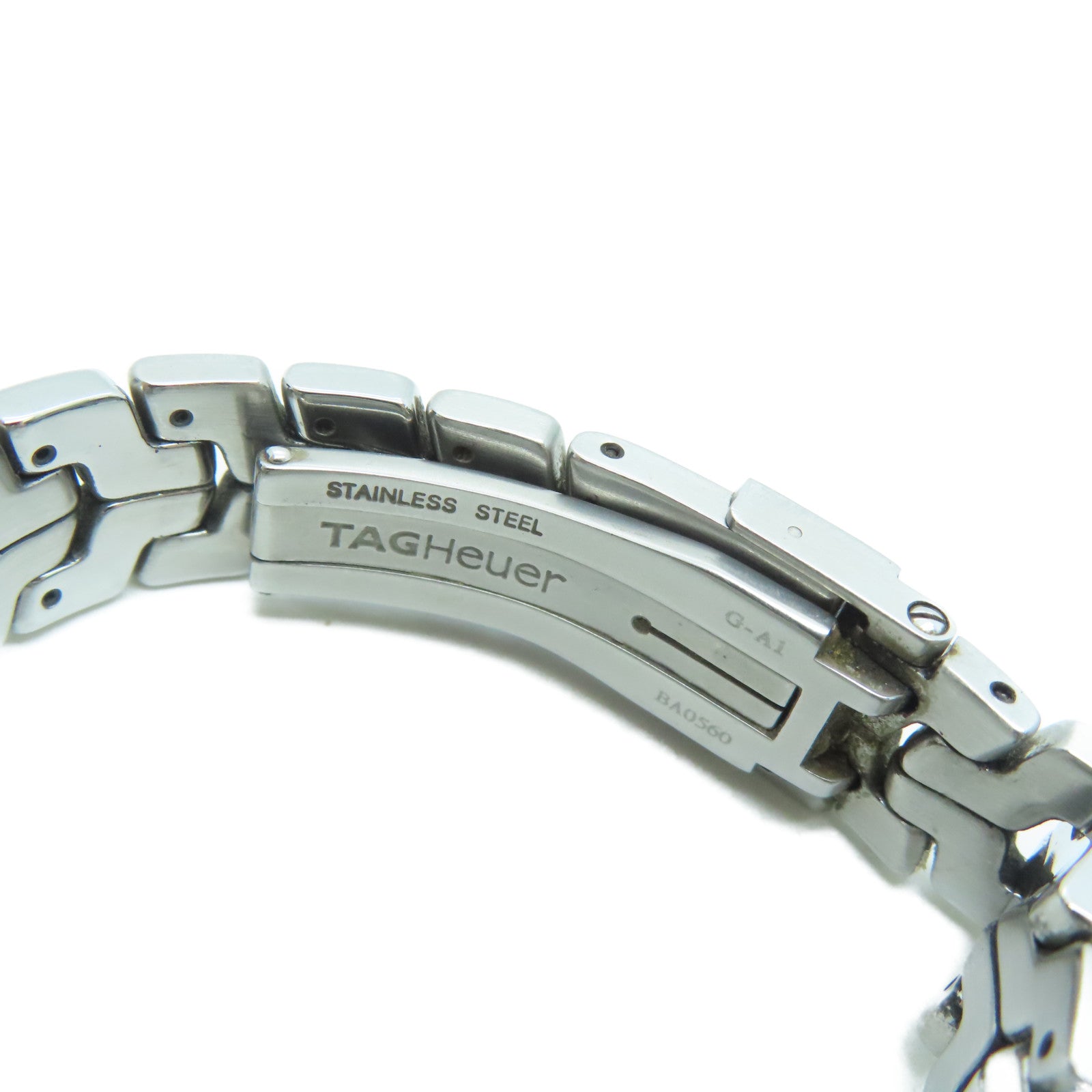 TAG HEUER [Sharp Discount] Tag Heuer Link Stainless Steel Quartz Watch Shell Color