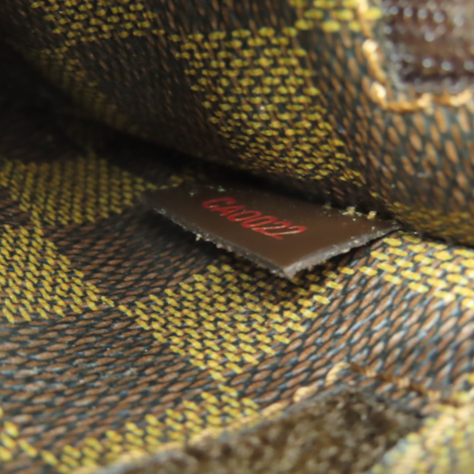 LOUIS VUITTON Damier Geronimos金扣腰包啡色