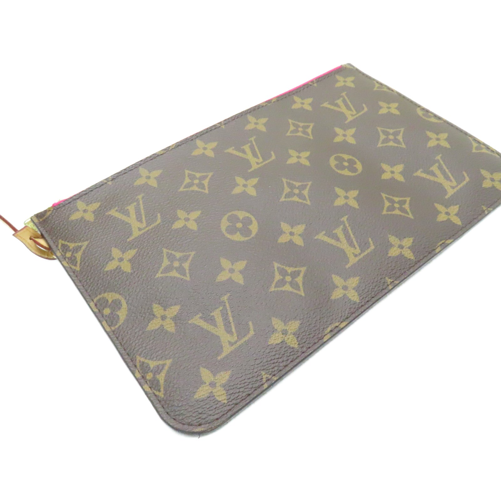 LOUIS VUITTON Monogram Neverfull MM Tote Bag肩背袋啡色