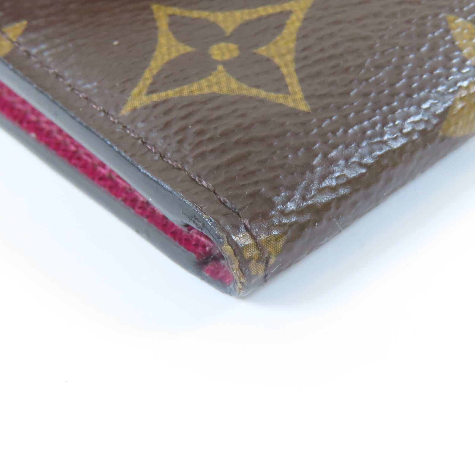 LOUIS VUITTON Monogram Emilie Wallet金扣長錢包啡色