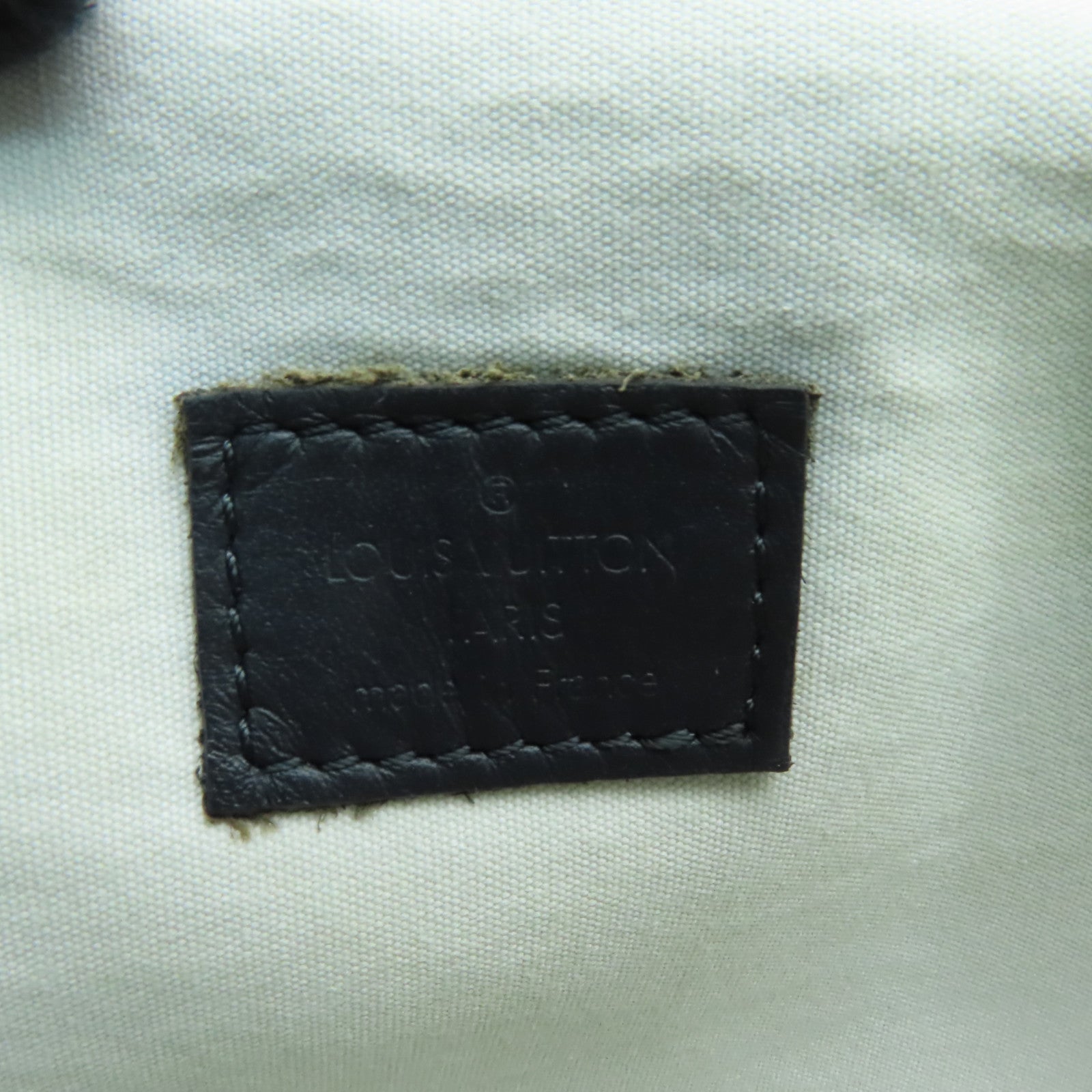 LOUIS VUITTON Monogram Mini Marjorie金扣肩背袋藍色