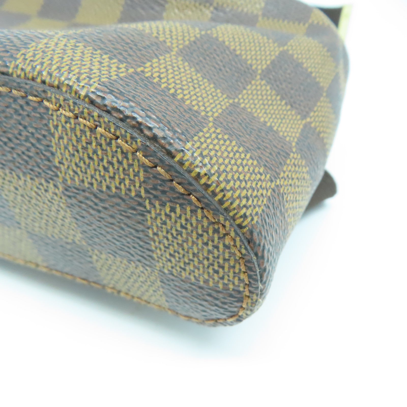 LOUIS VUITTON Damier Geronimos金扣腰包啡色