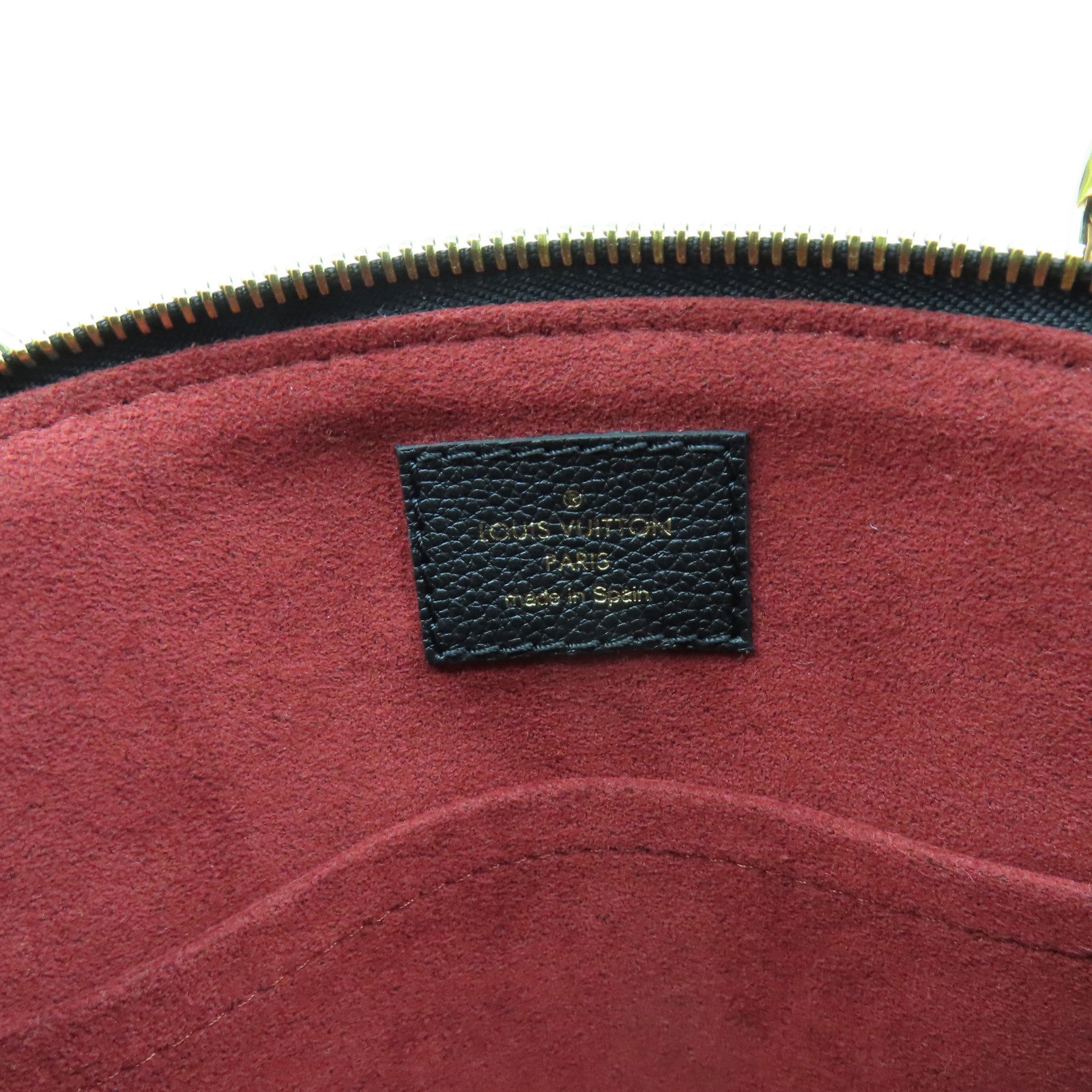 LOUIS VUITTON Monogram Empreinte Petit Palais 2Way Shoulder Bag金扣手挽肩背兩用袋黑色
