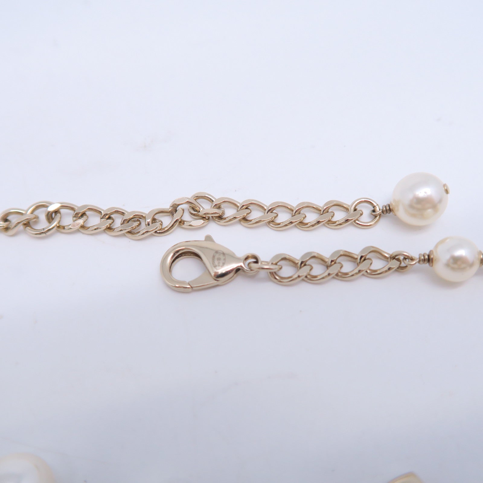 CHANEL 金屬Necklace項鍊金色