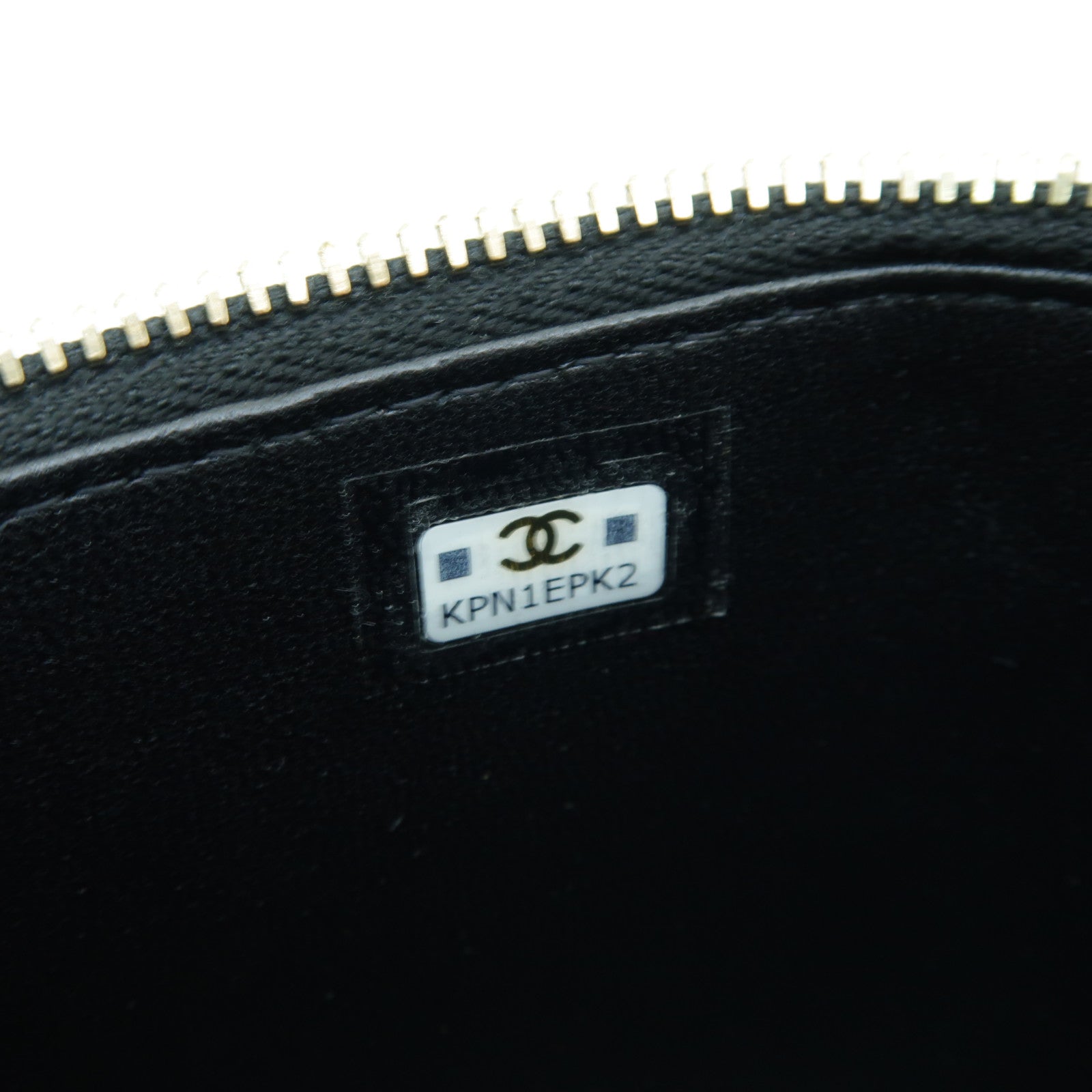 CHANEL 菱格羊皮皮革Chain Shoulder金扣鏈帶肩背袋黑色